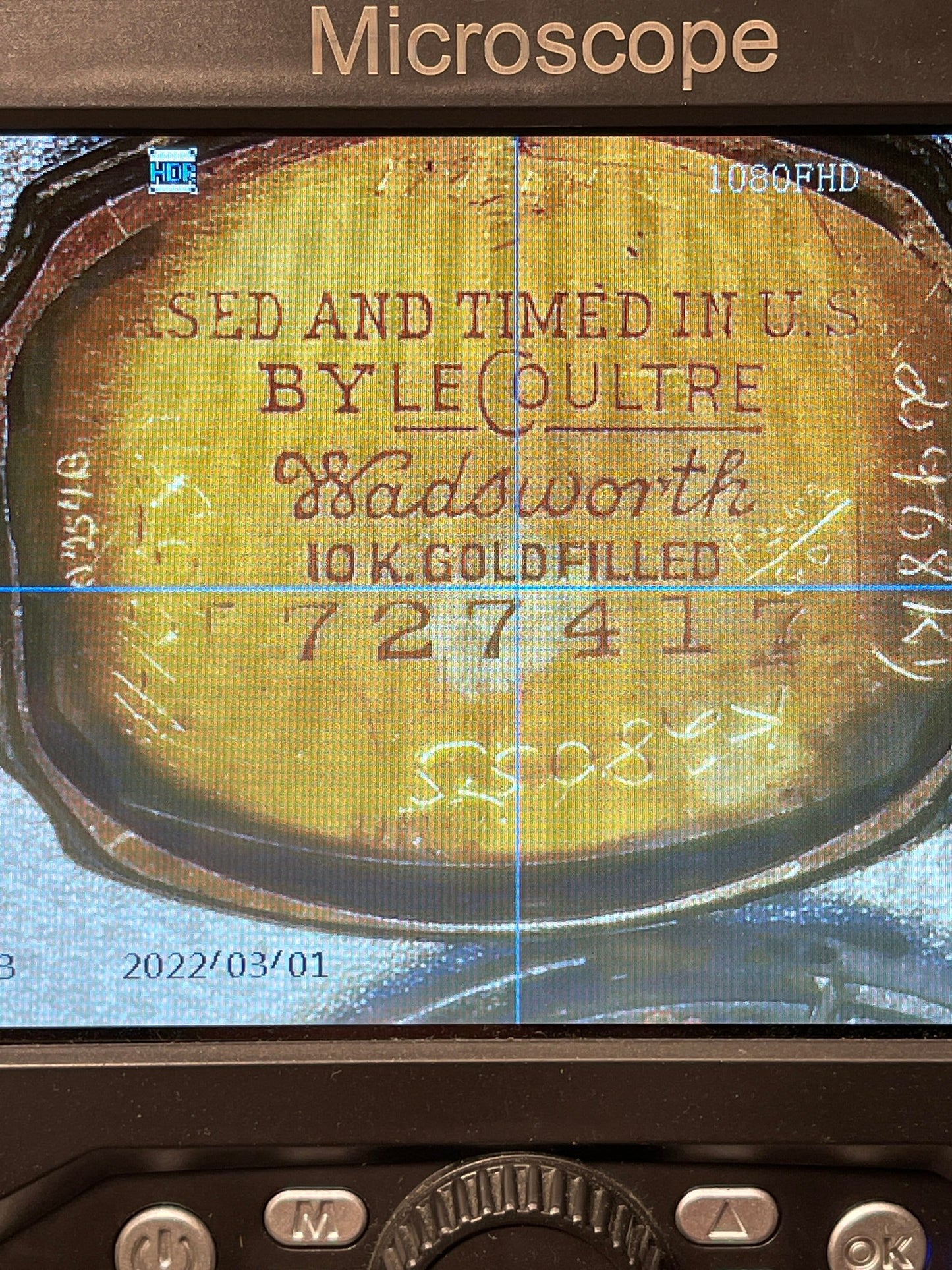 LeCoultre 17 Jewels 10k Gold Wadsworth Case Ladies Watch