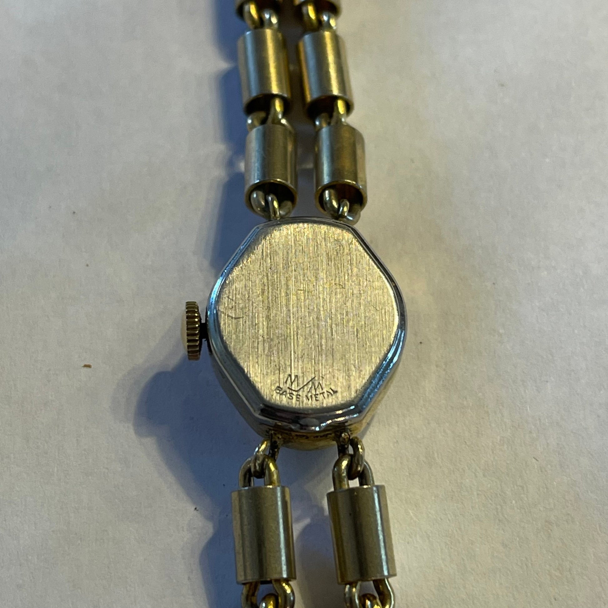 Vintage AMCHRON Swiss Made Gold Watch