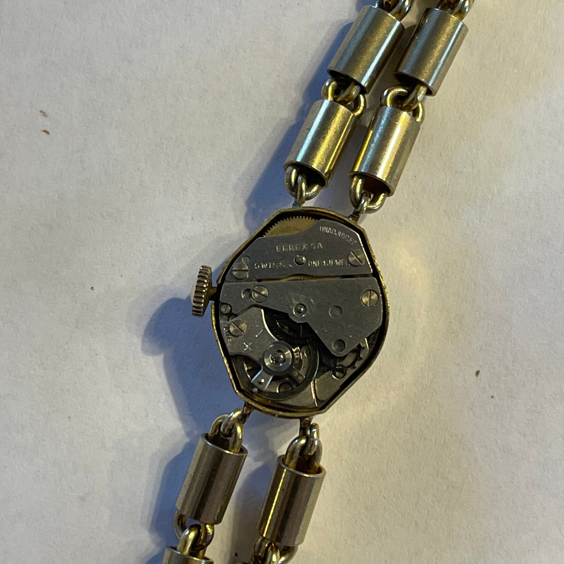 Vintage AMCHRON Swiss Made Gold Watch