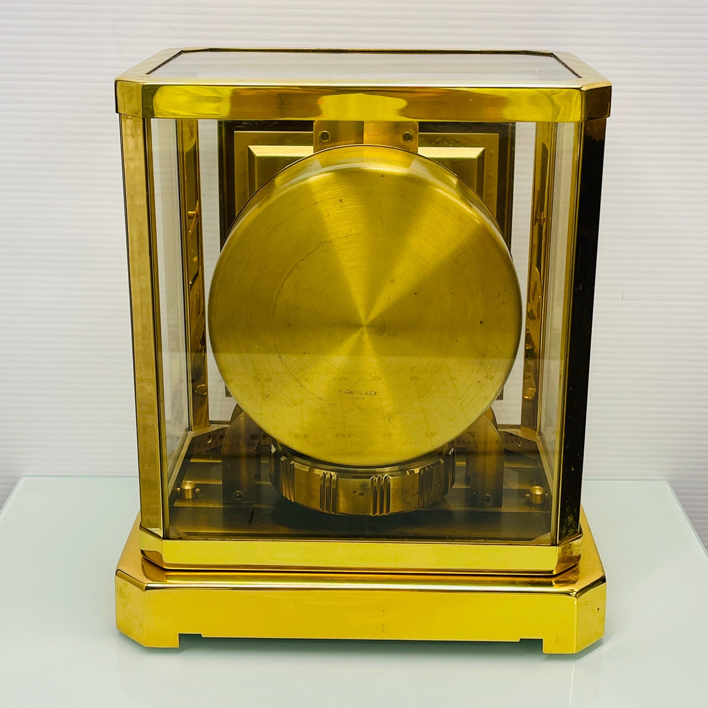 Jaeger-LeCoultre Atmos Square Face Mantel Clock Caliber 528-6 #157235