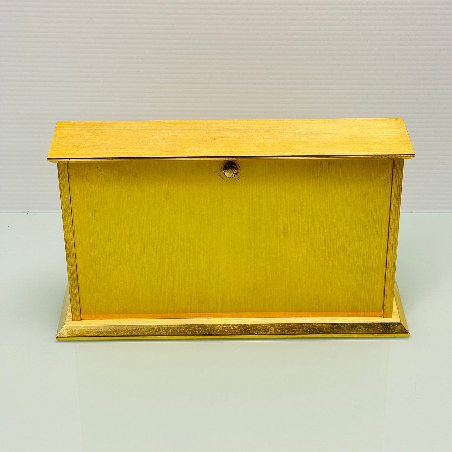 Angelus Gold Mantle Clock - Swiss Case - battery movement