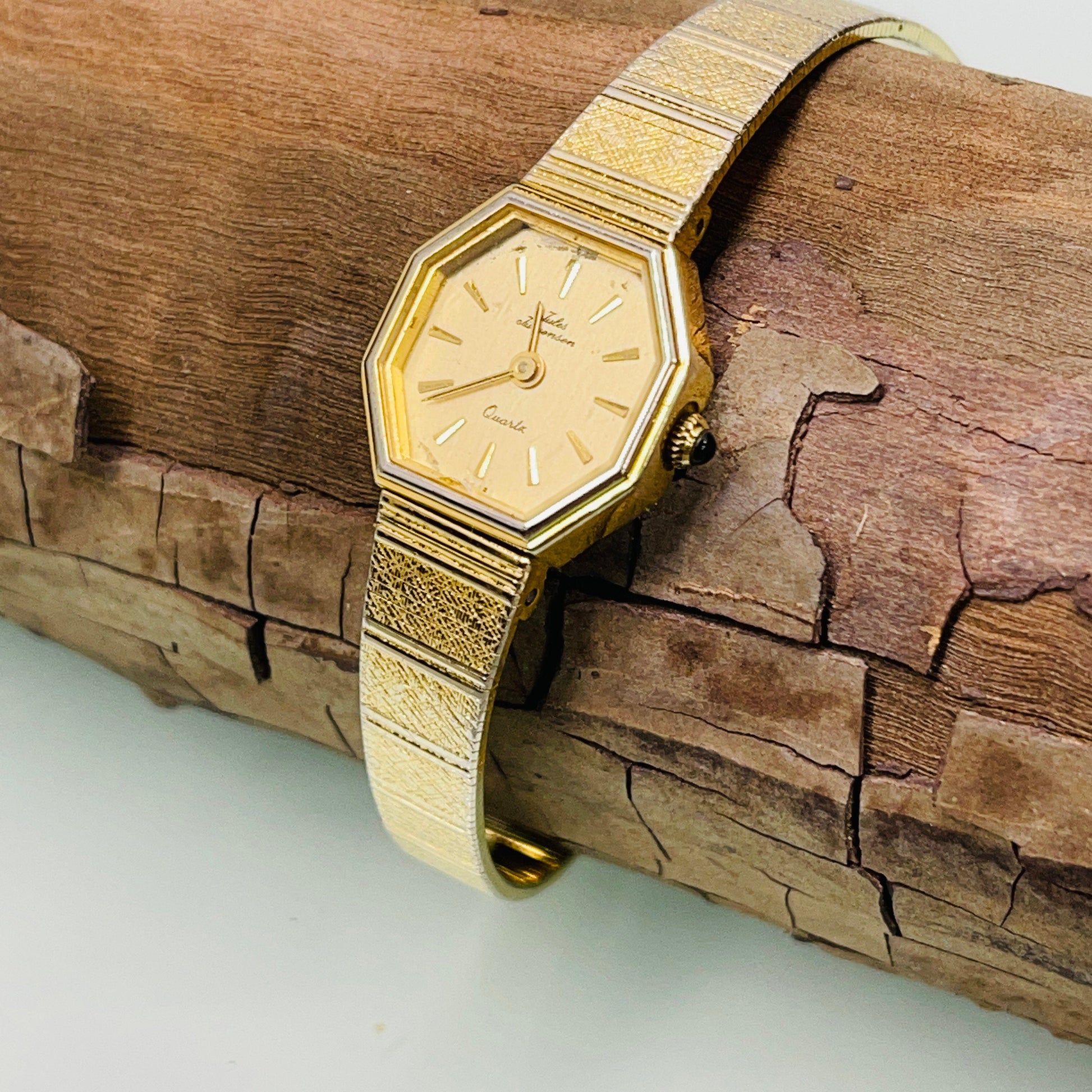 Jules Jurgensen Quartz Ladies Watch Cased in a Helbros Band