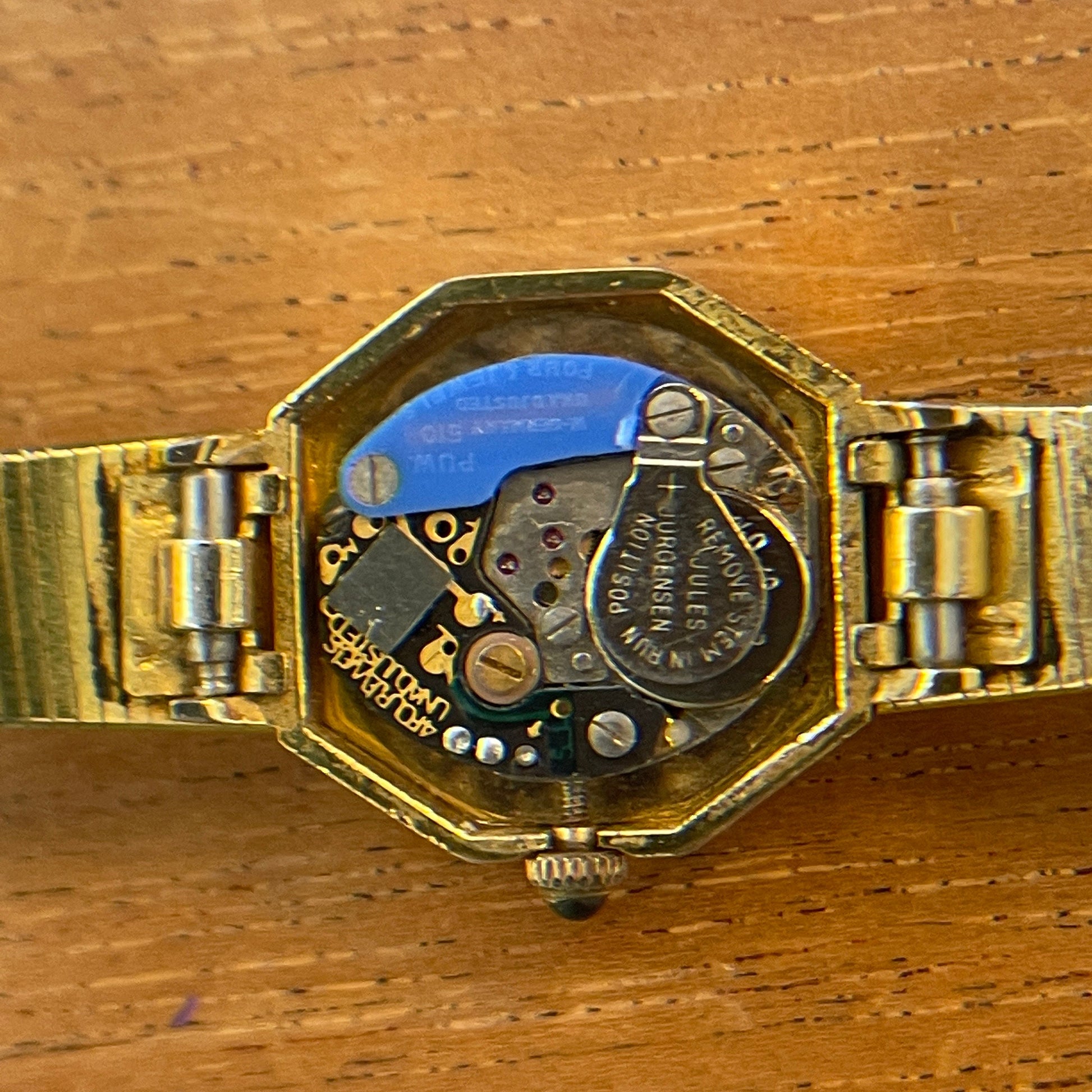 Jules Jurgensen Quartz Ladies Watch Cased in a Helbros Band