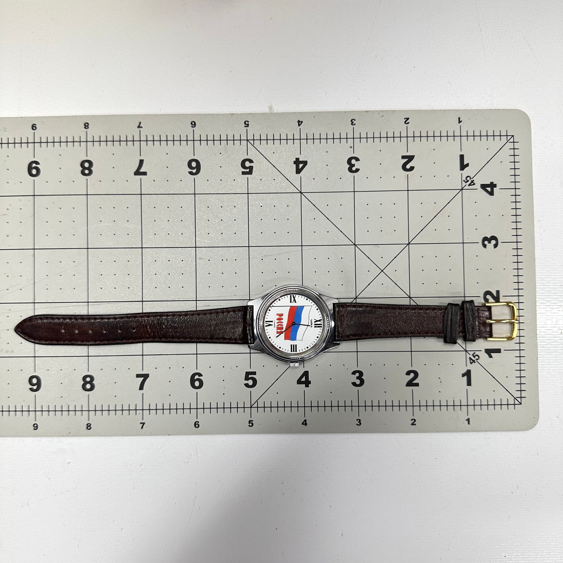 YANKA USSR Russian Flag Mechanical Watch