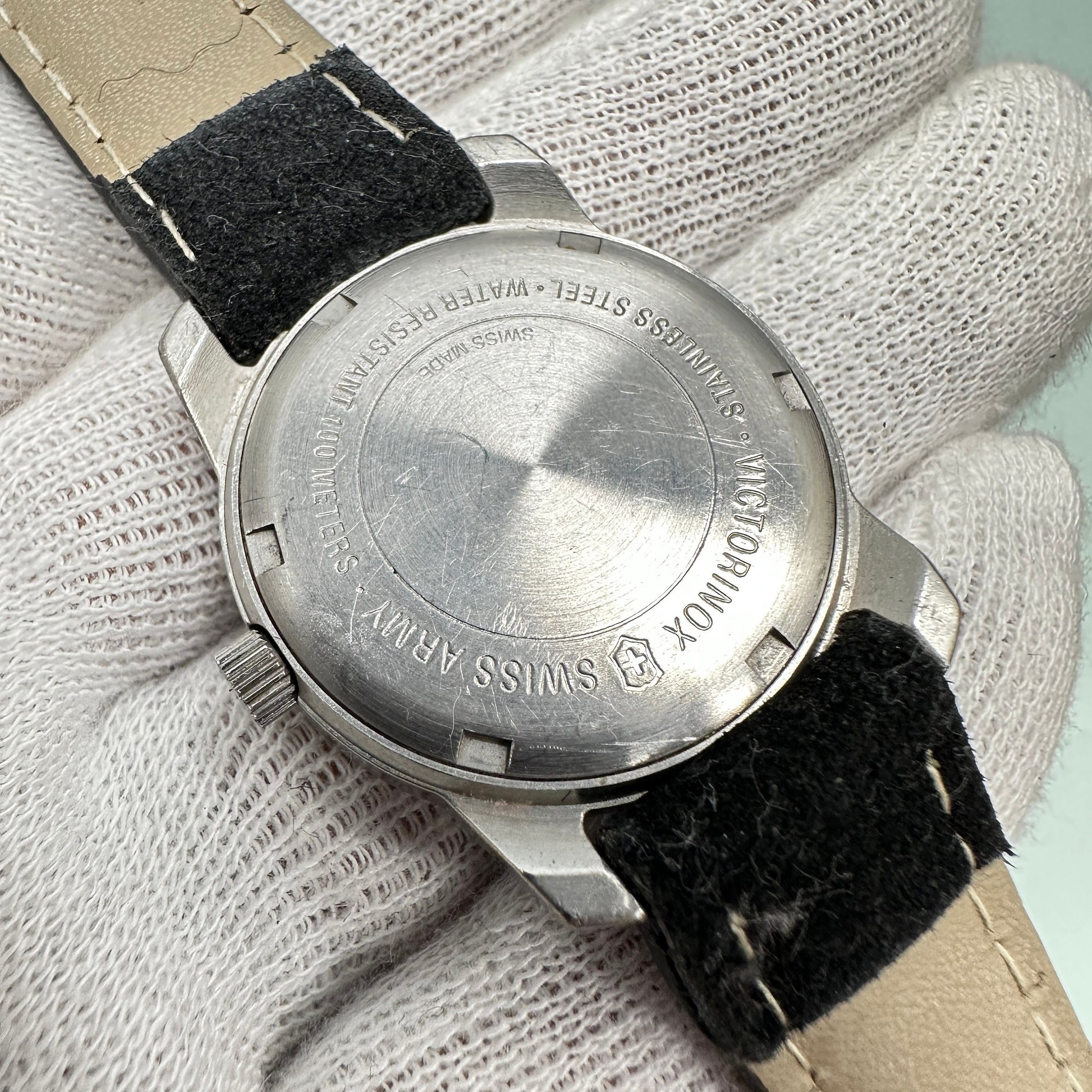 Victorinox Swiss Army Delta Field Quartz Watch Hyundai Logo