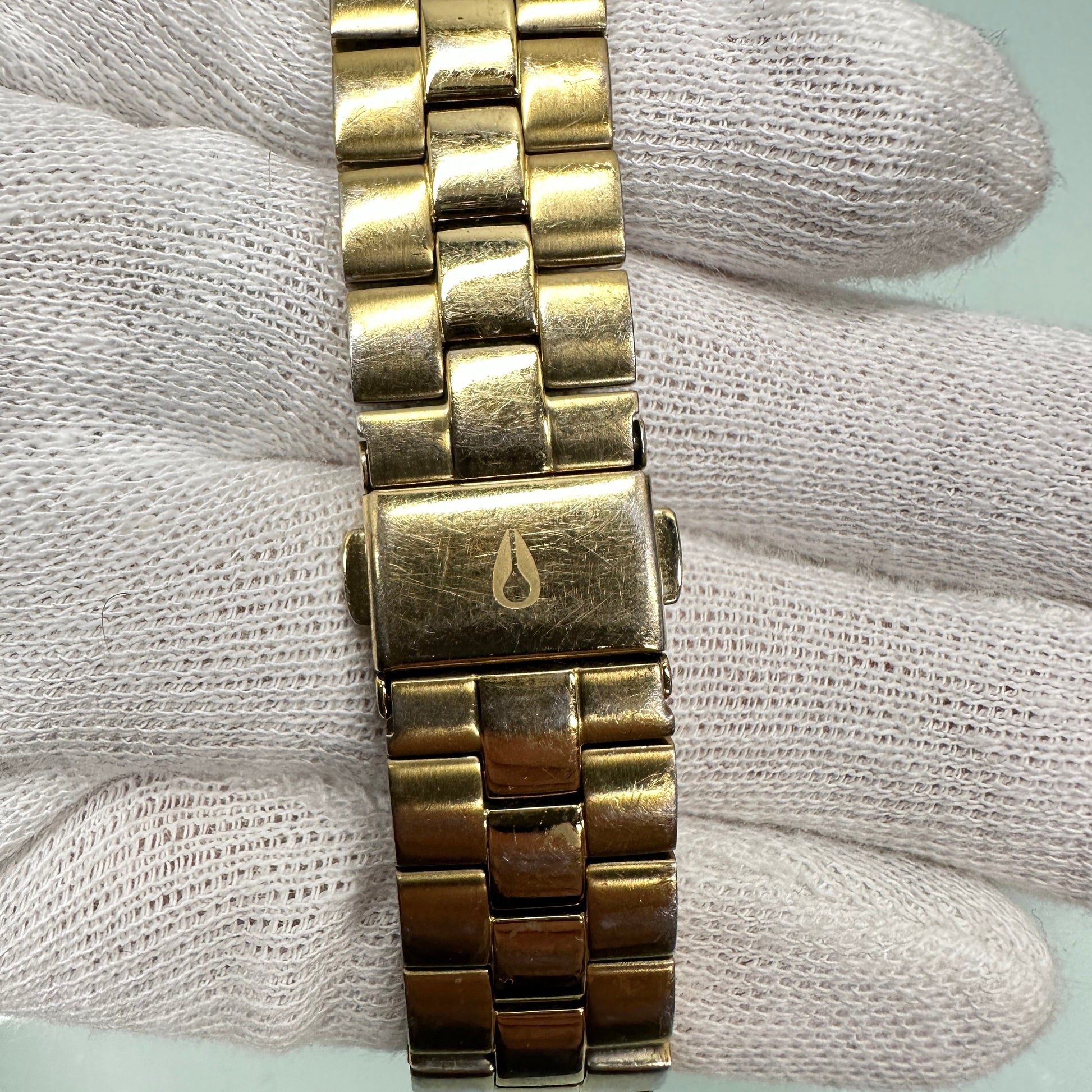 Nixon “Kensington ” Gold and Pink Watch