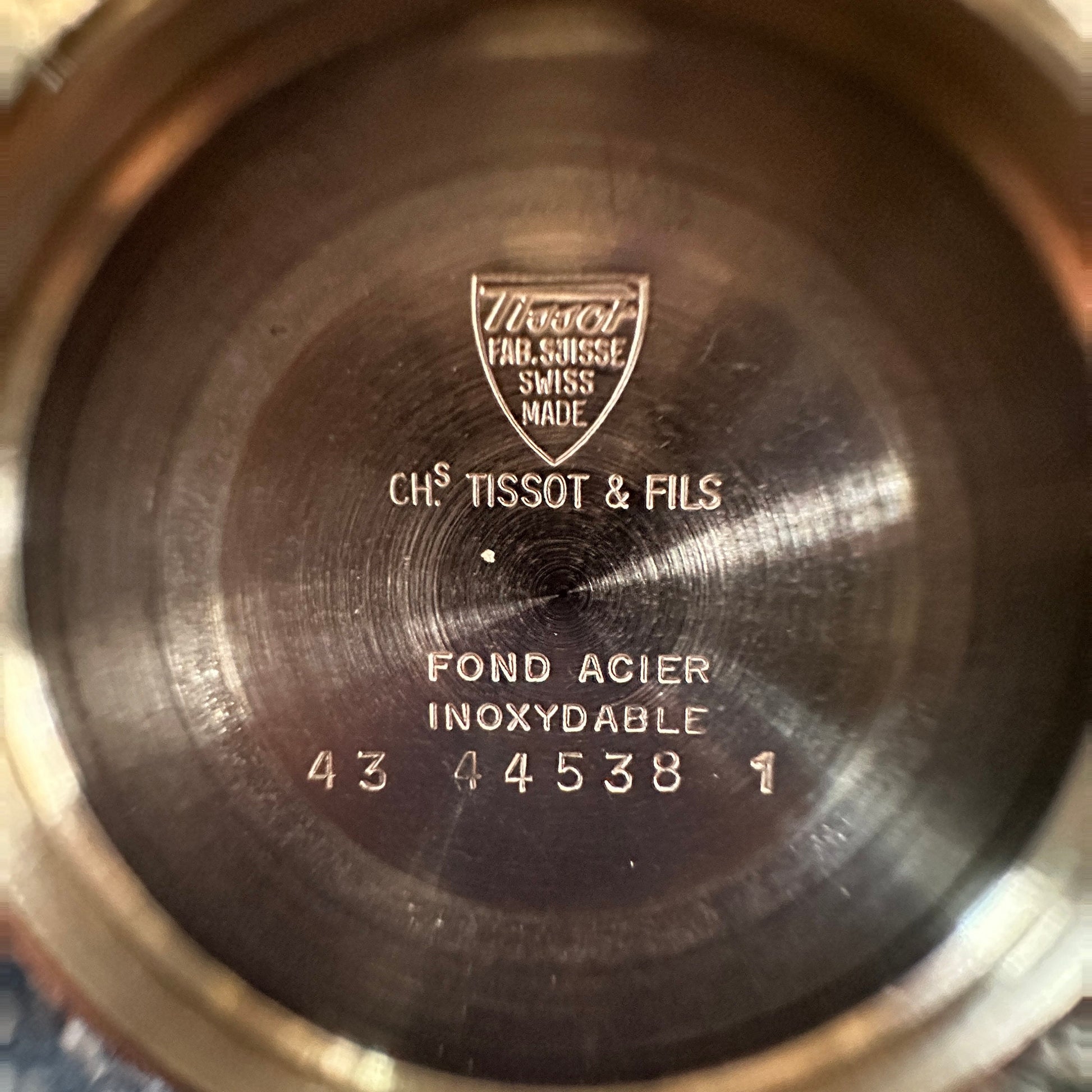 TISSOT Gold SeaStar Visodate Automatic Watch c. 1960