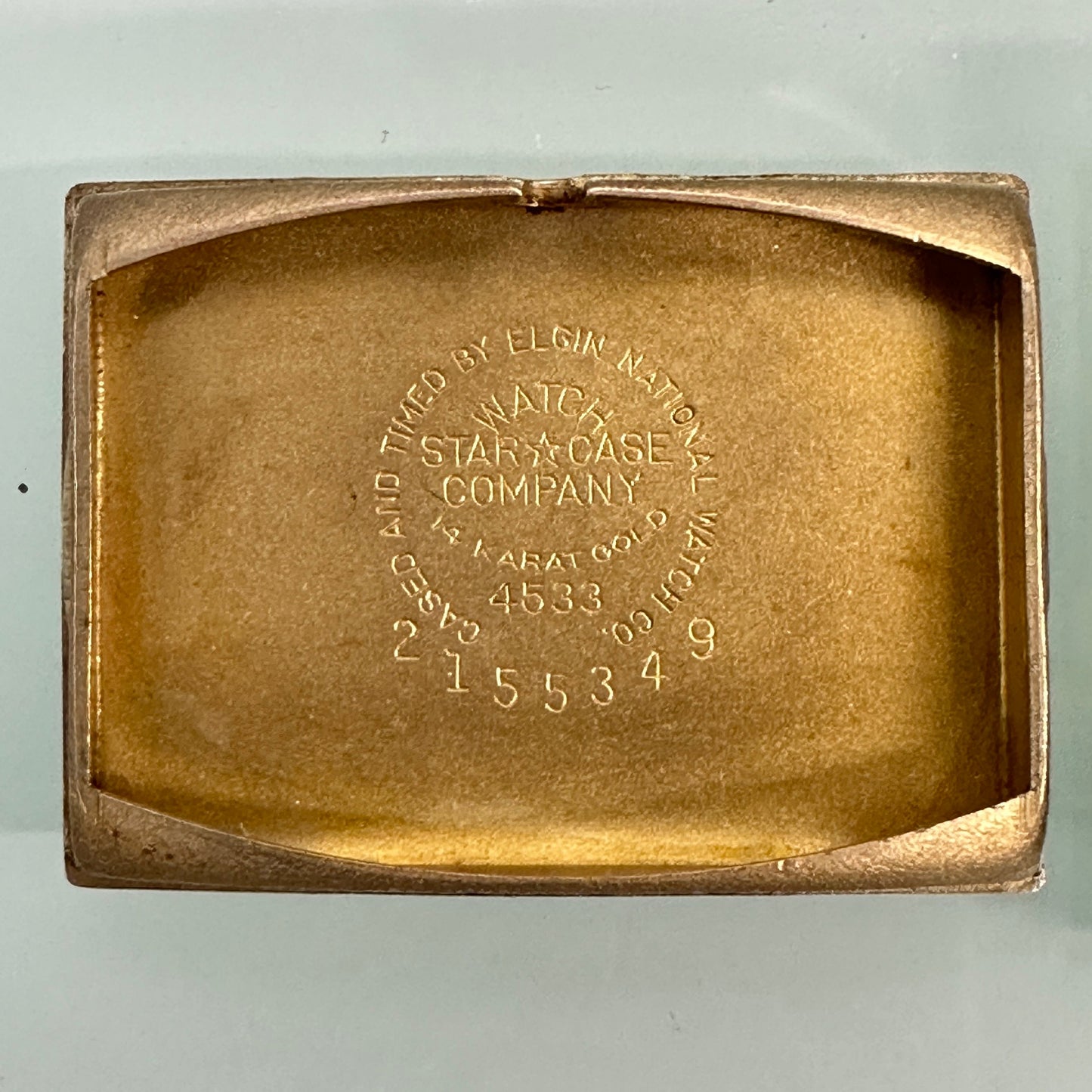 Antique Lord Elgin 14k Solid Gold Swiss Gentleman’s Art Deco Watch Adjusted with 21 Jewels c.1945