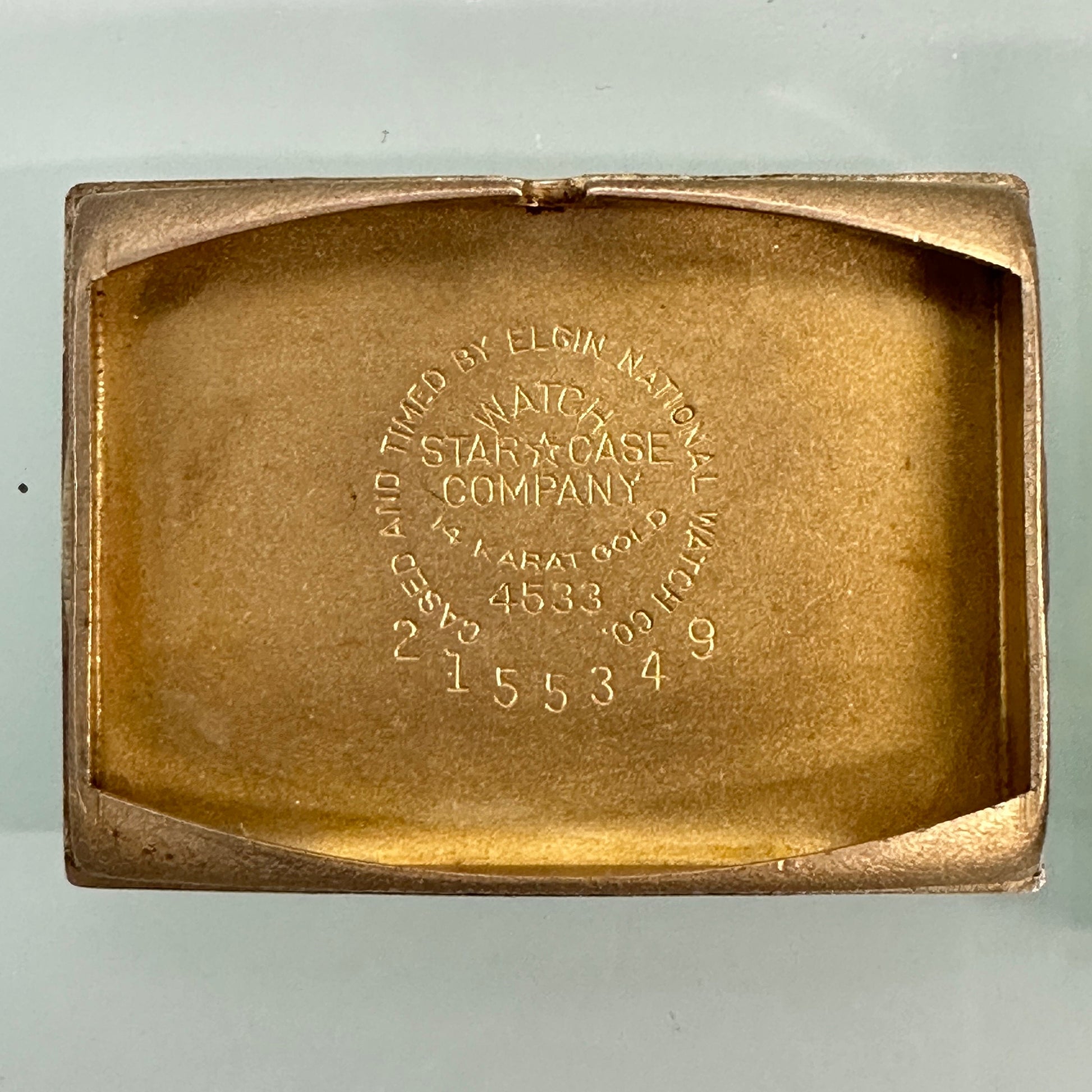 Antique Lord Elgin 14k Solid Gold Swiss Gentleman’s Art Deco Watch Adjusted with 21 Jewels c.1945