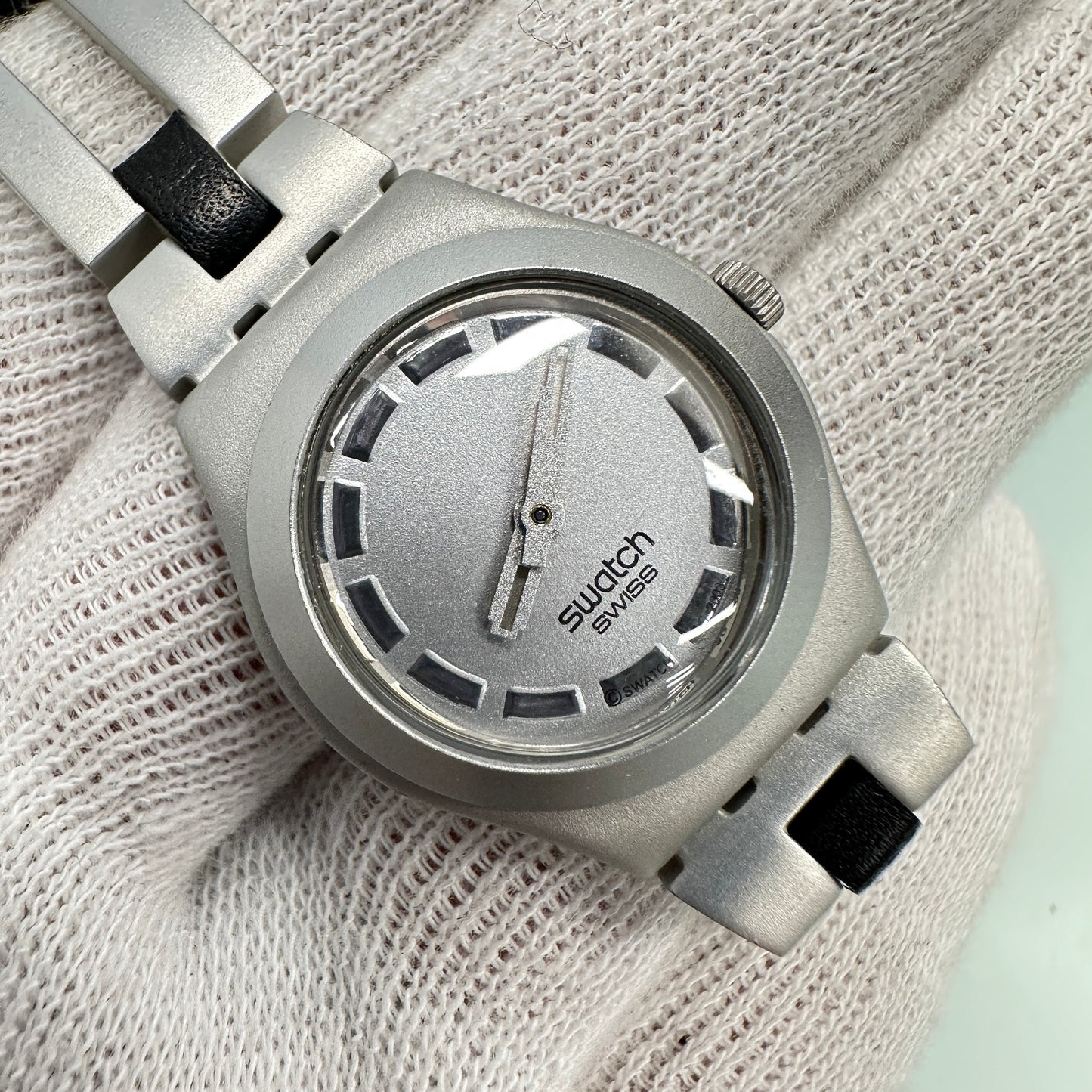 Swatch Irony Aluminum Ladies Watch