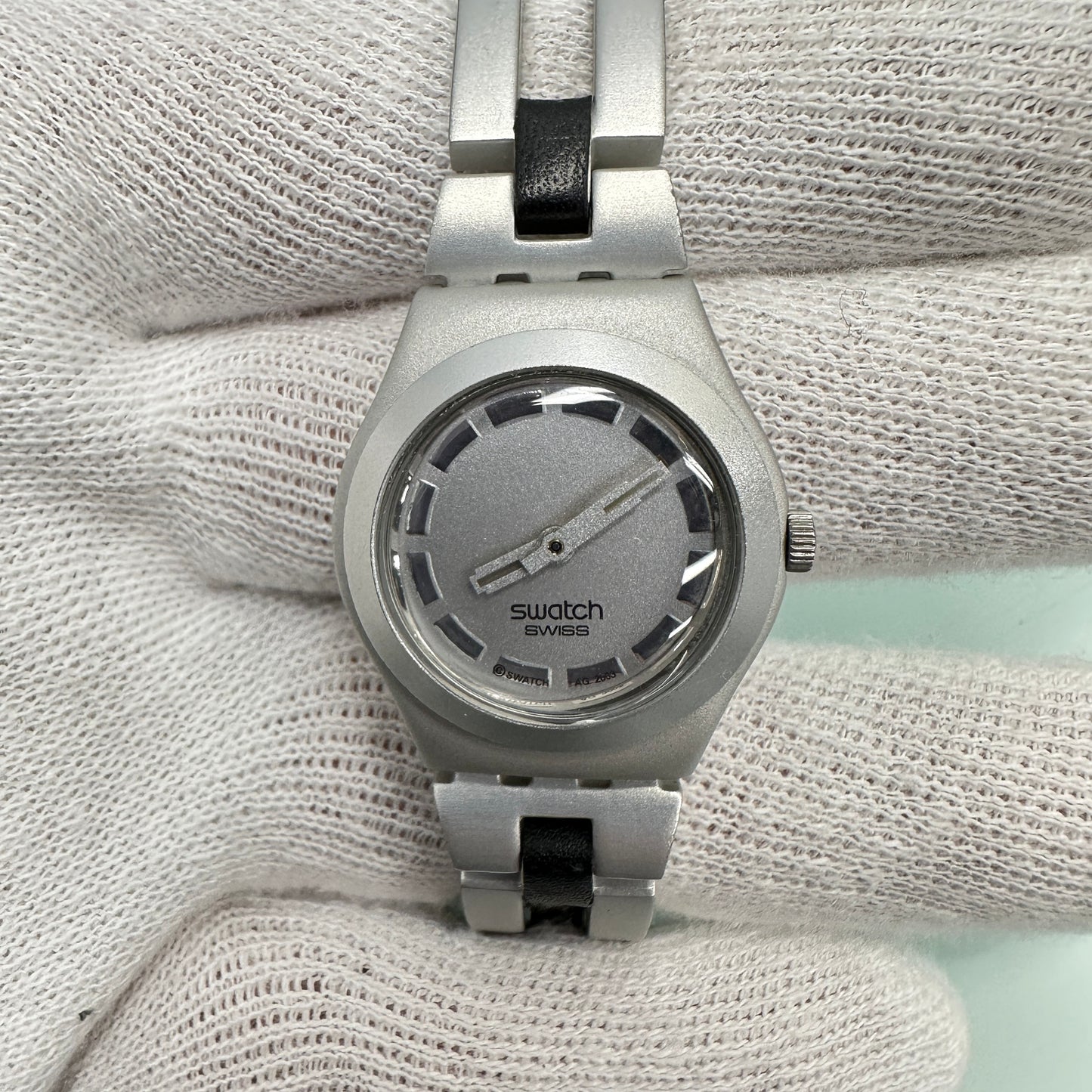 Swatch Irony Aluminum Ladies Watch