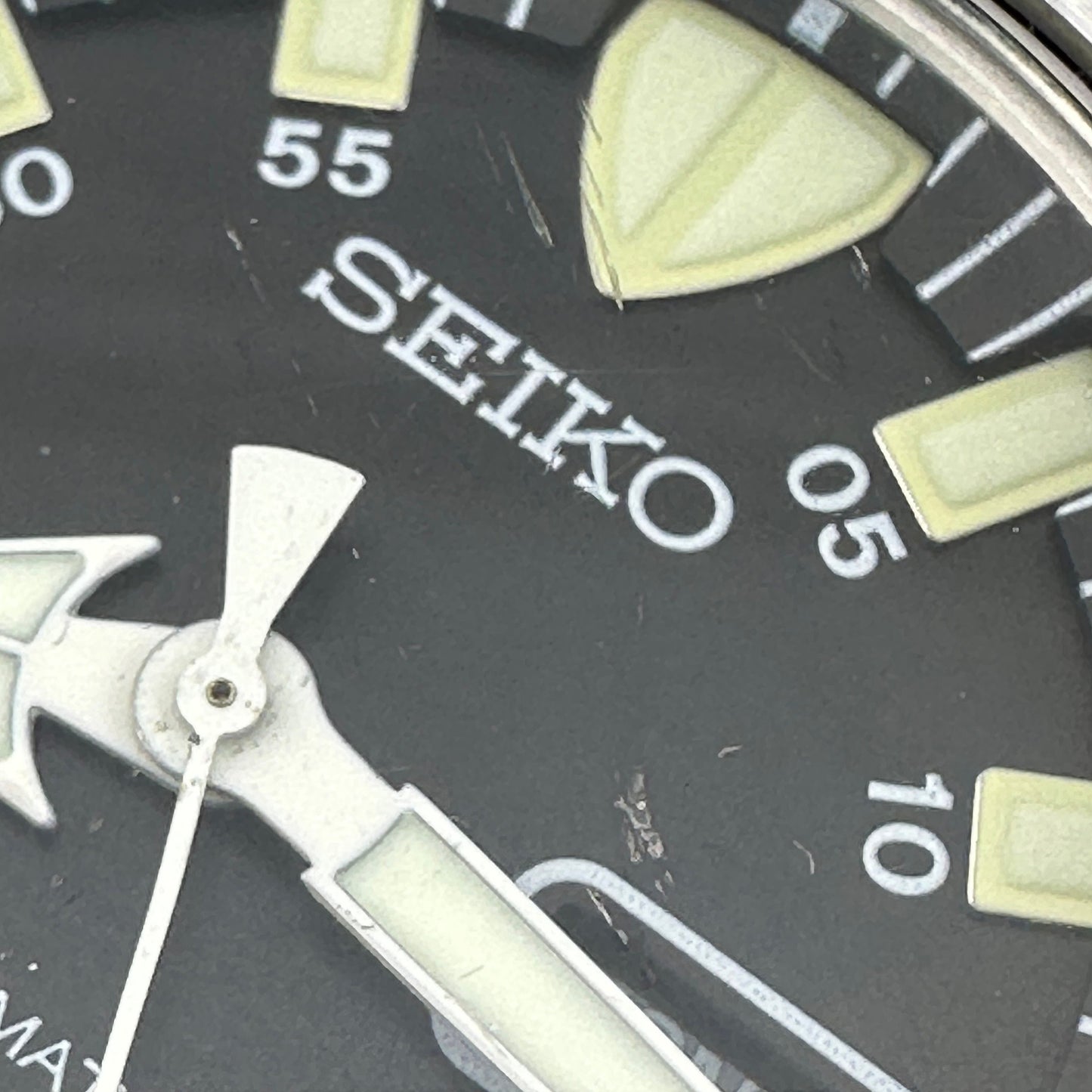 Seiko 1st Gen Automatic Black Monster SKX779 42mm Dive Watch