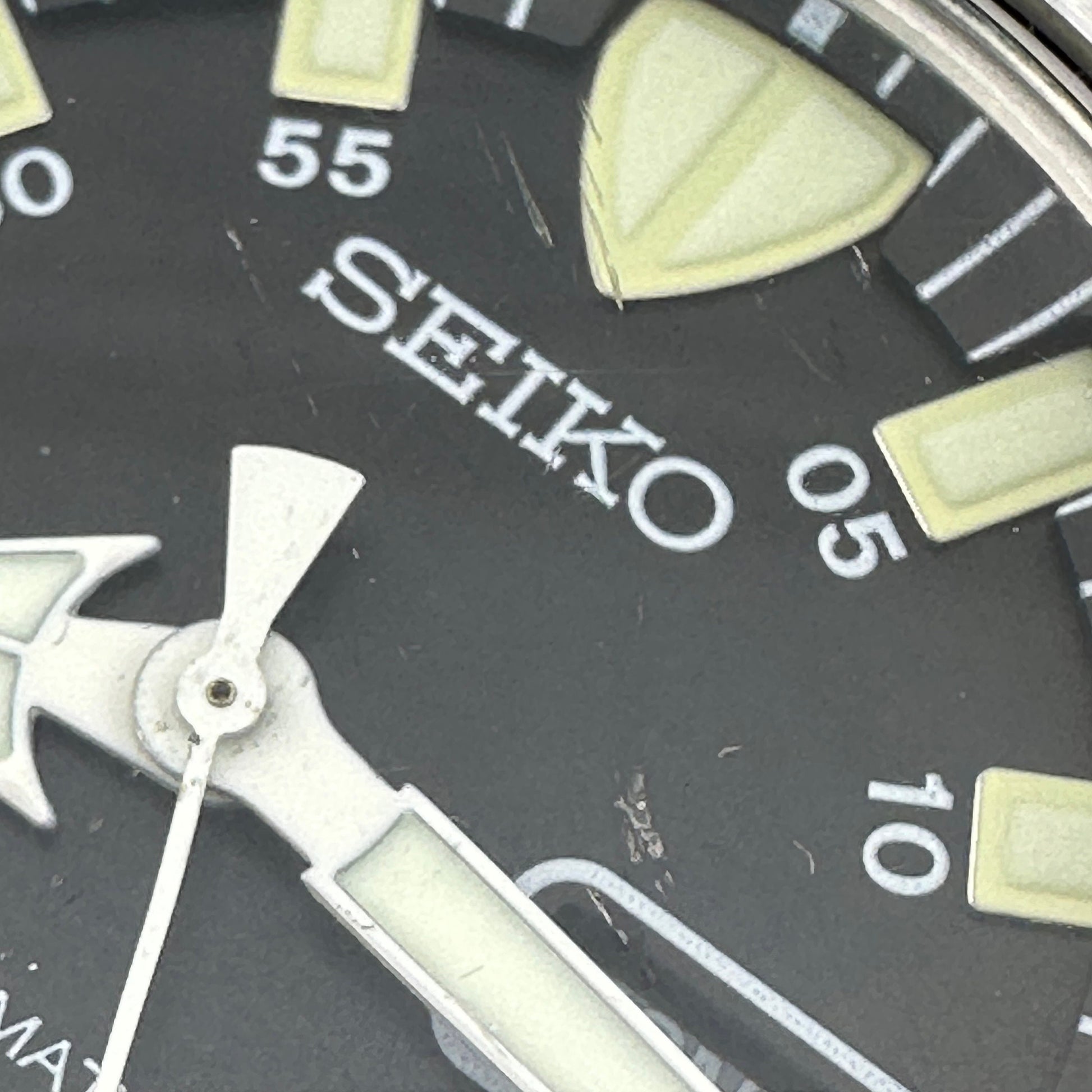 Seiko 1st Gen Automatic Black Monster SKX779 42mm Dive Watch