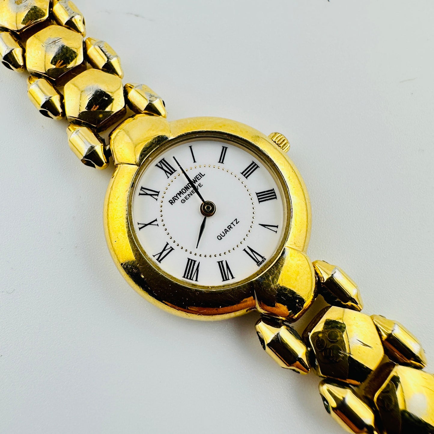 Raymond Weil Geneve 18k Gold Plated Women’s 23mm Wrist Watch