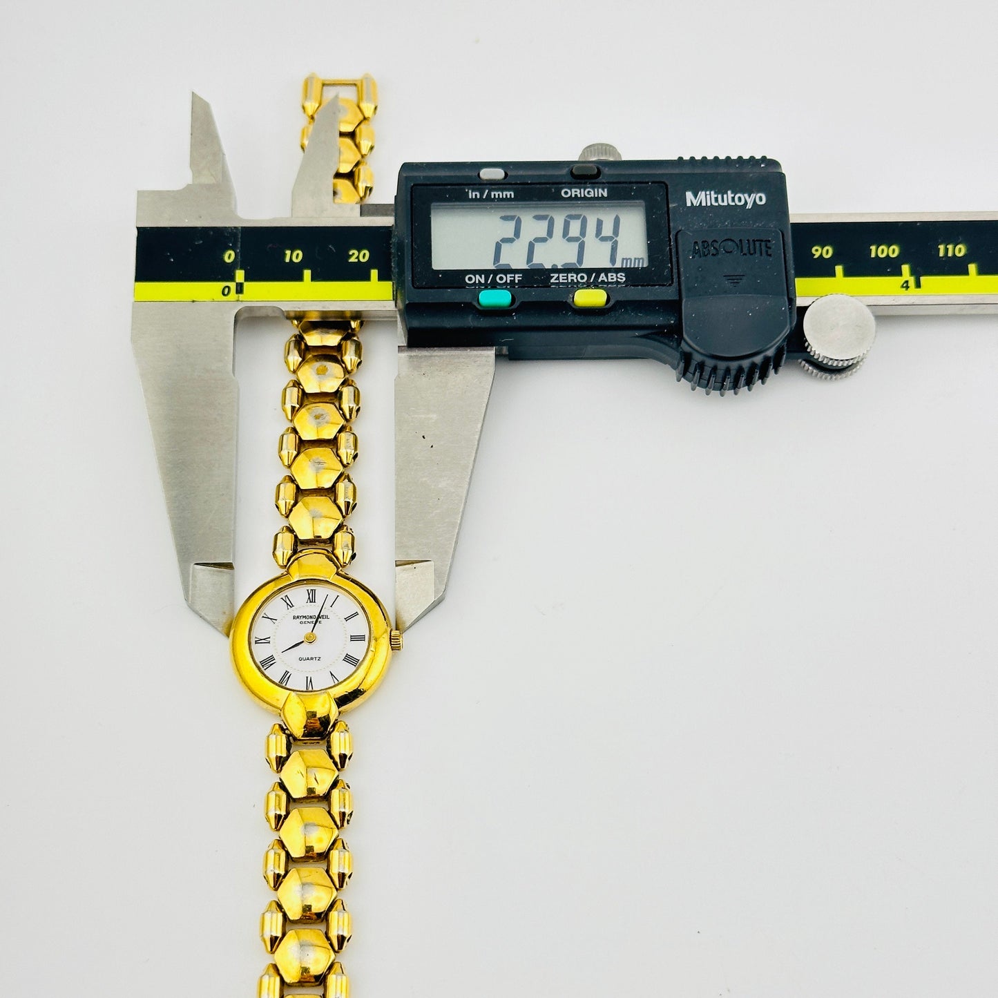 Raymond Weil Geneve 18k Gold Plated Women’s 23mm Wrist Watch