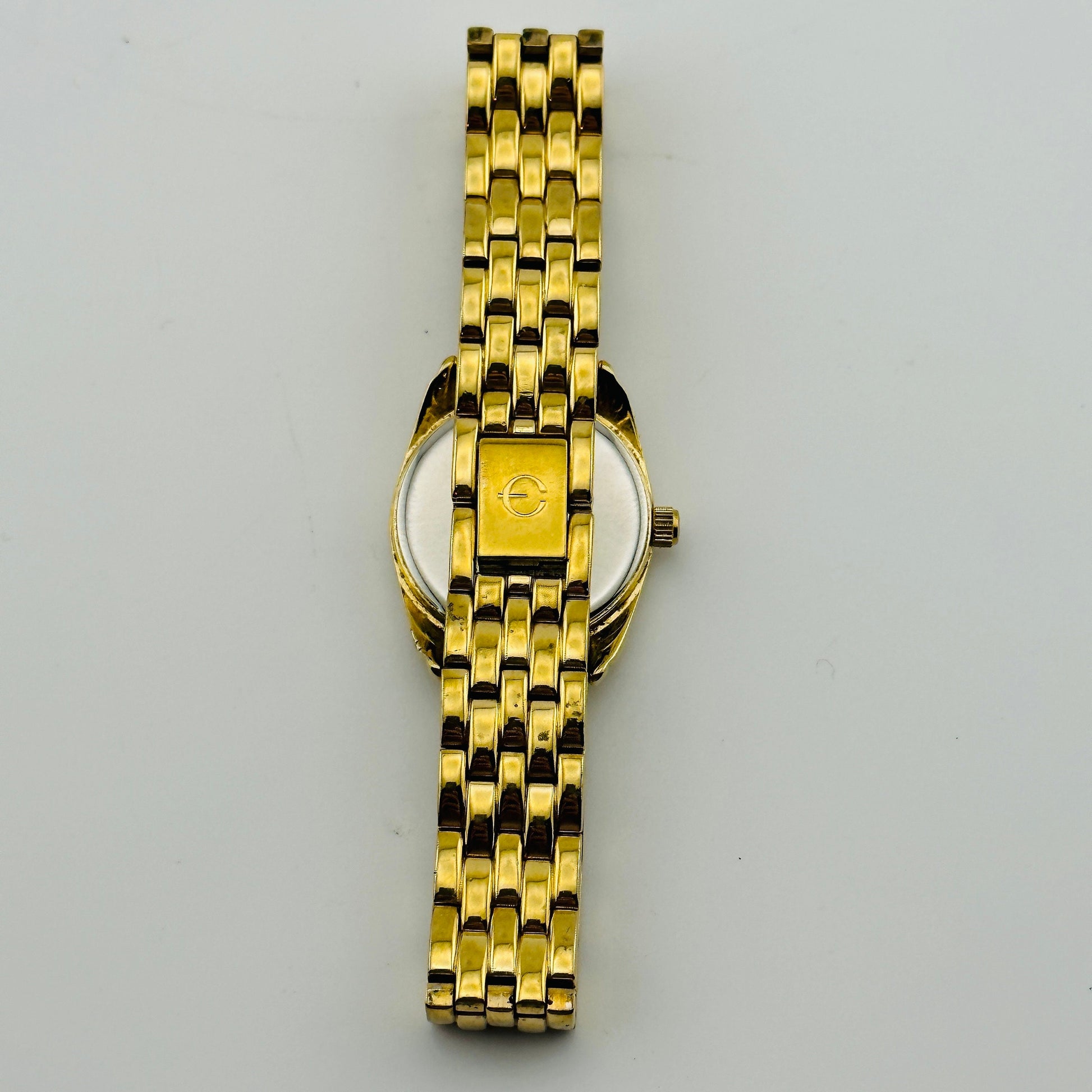 Elgin Gold Tone Stainless Steel Ladies 25mm Watch