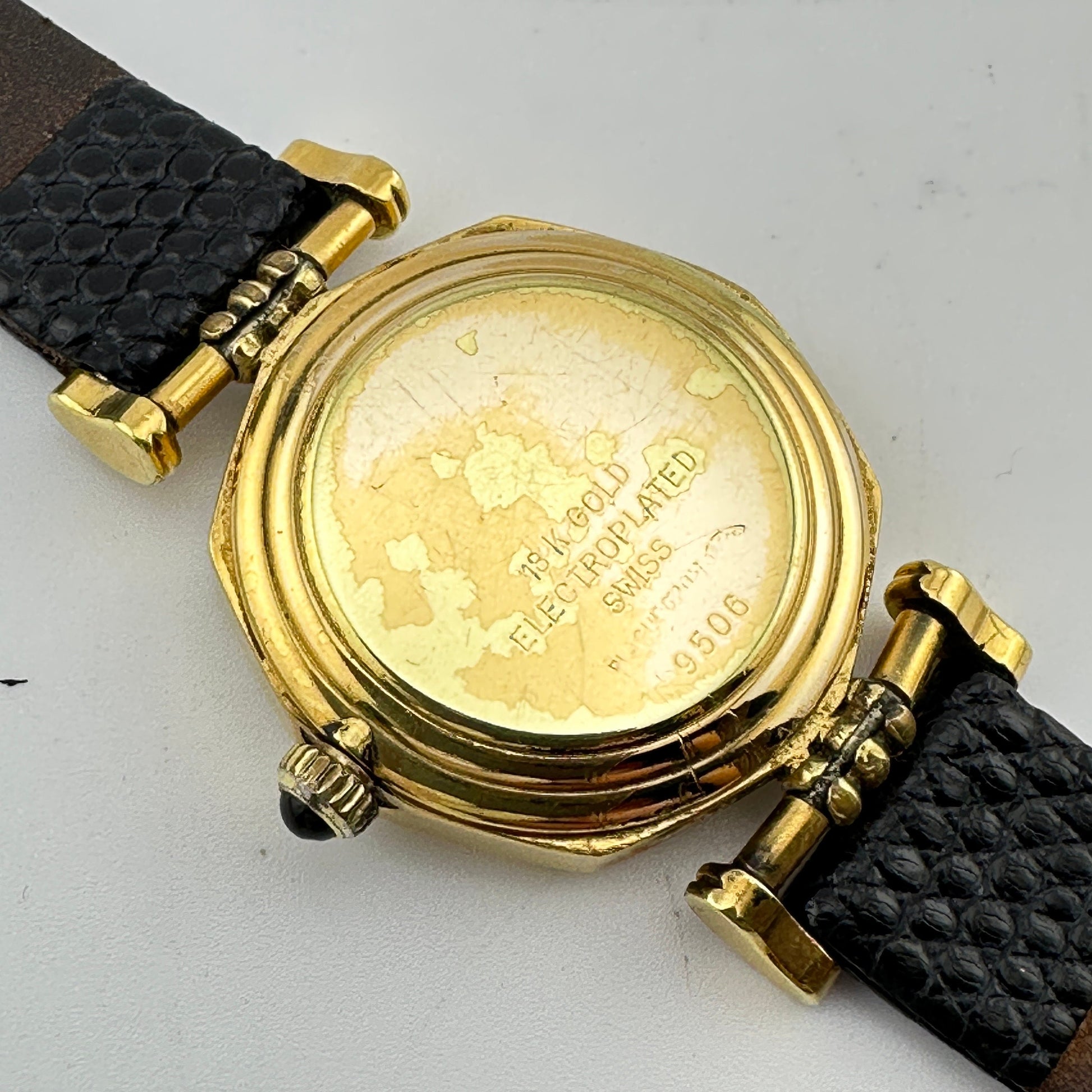 Raymond Weil Vintage 18k Gold Plated Women’s Wrist Watch