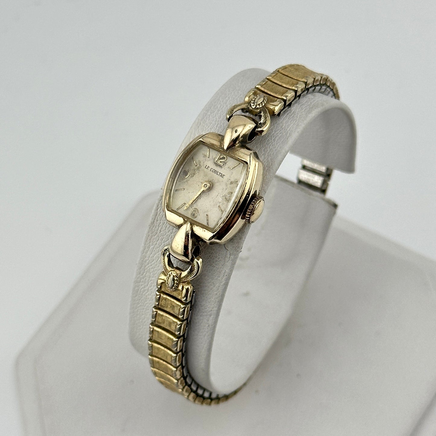 LeCoultre 17 Jewels 10k Gold Wadsworth Case Ladies Watch