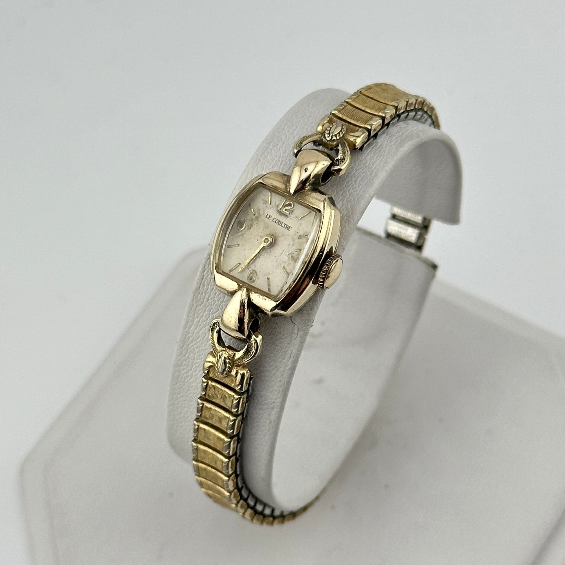 LeCoultre 17 Jewels 10k Gold Wadsworth Case Ladies Watch