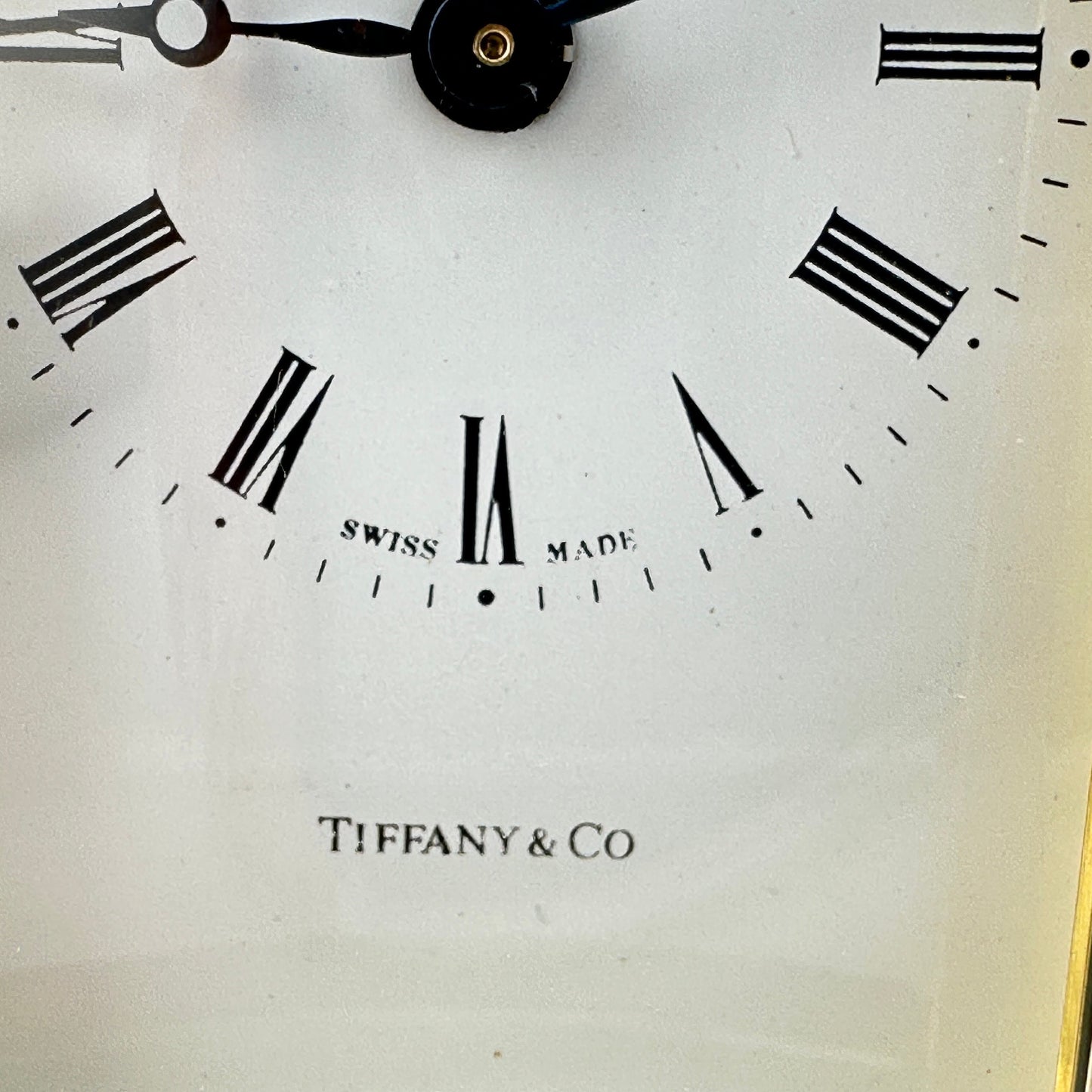 Tiffany & Co. Swiss Made Ovale "Officer's" Carriage Clock by Mathew Norman of London