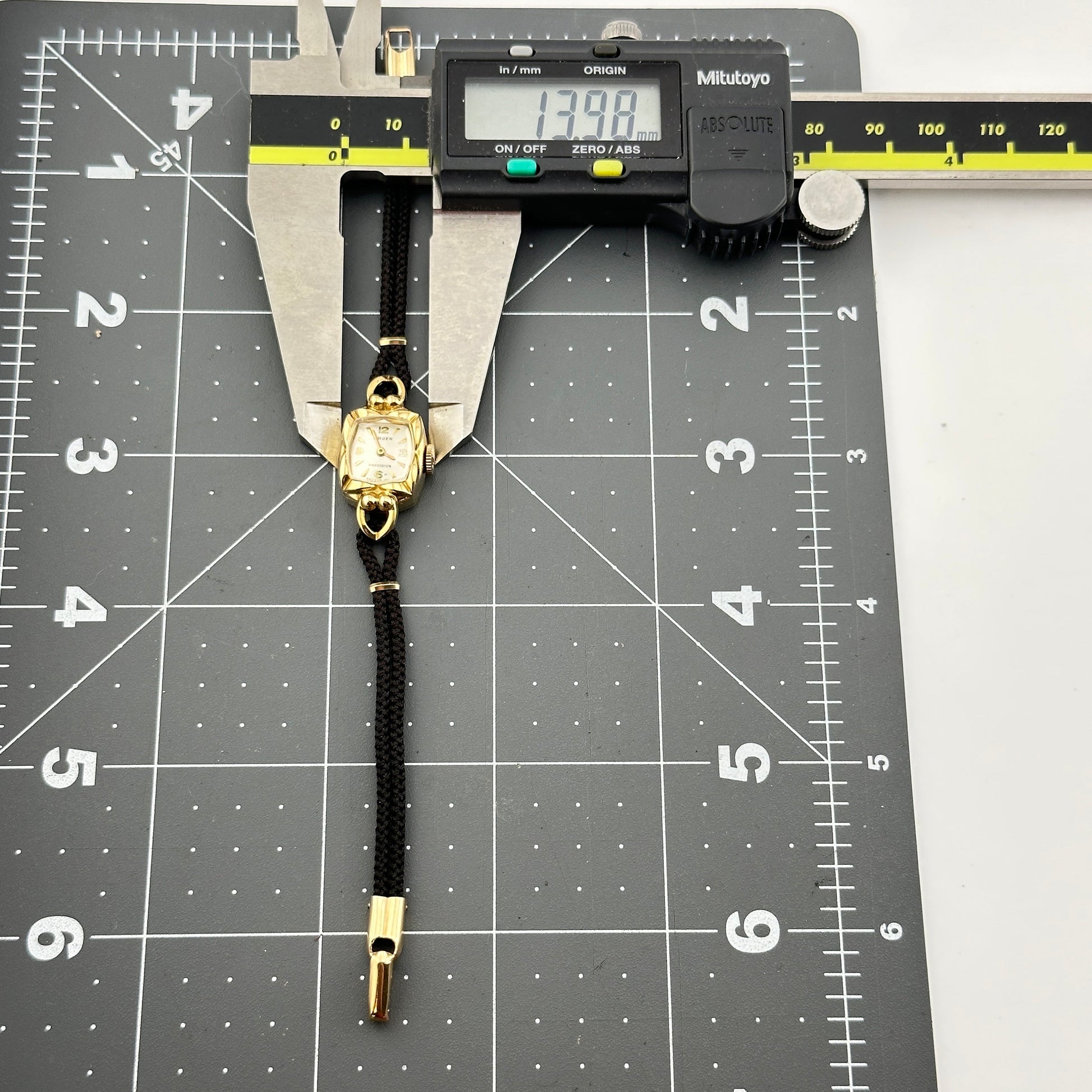 Antique Gruen Precision Swiss Cocktail 10k Gold Ladies Watch with 17 Jewels