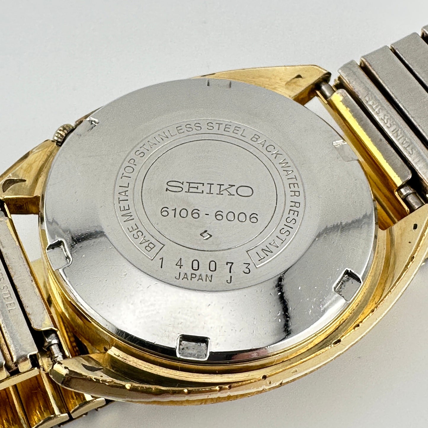 Seiko DX Automatic 25 Jewel Gold Tone Men’s 36mm Wristwatch c. 1971