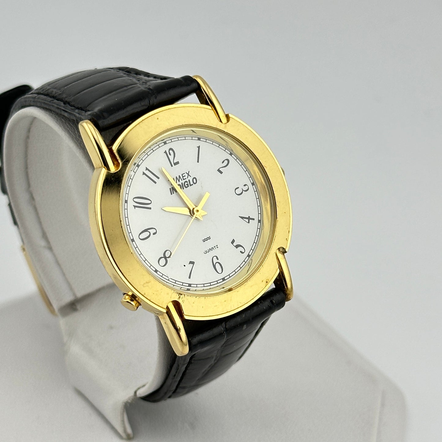 Timex Indiglo Gold Tone 33mm Women’s Wristwatch