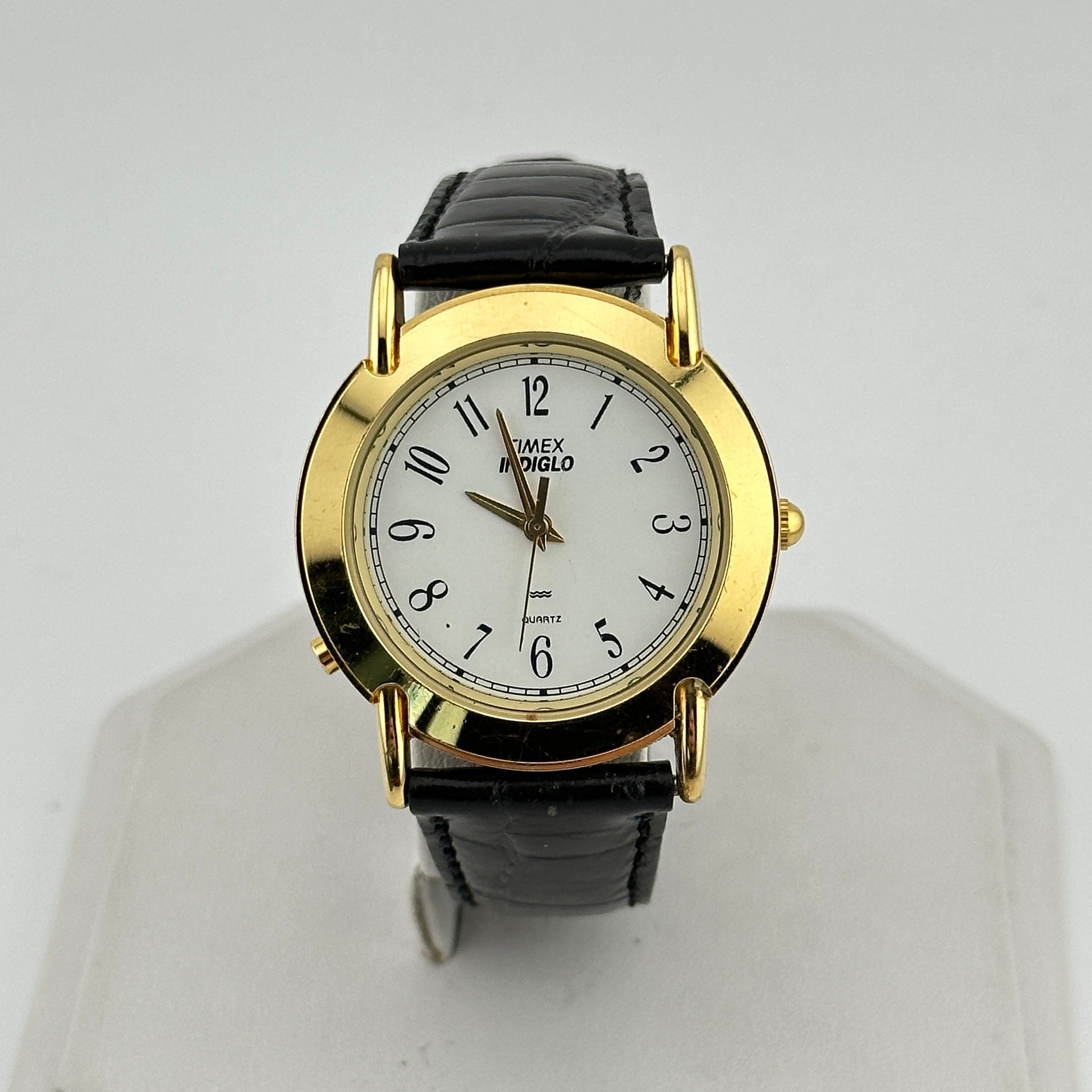 Timex Indiglo Gold Tone 33mm Women’s Wristwatch