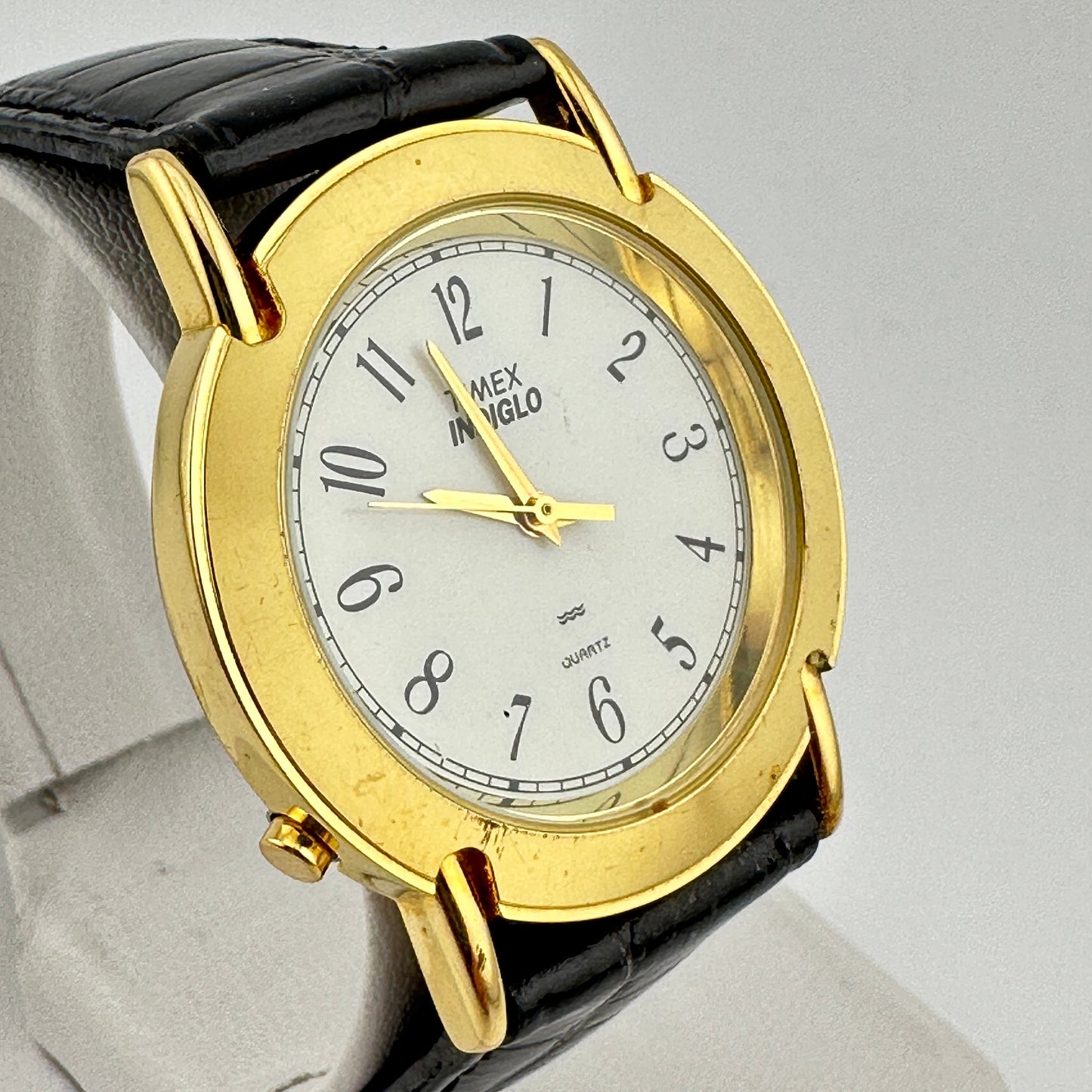 Timex Indiglo Gold Tone 33mm Women’s Wristwatch