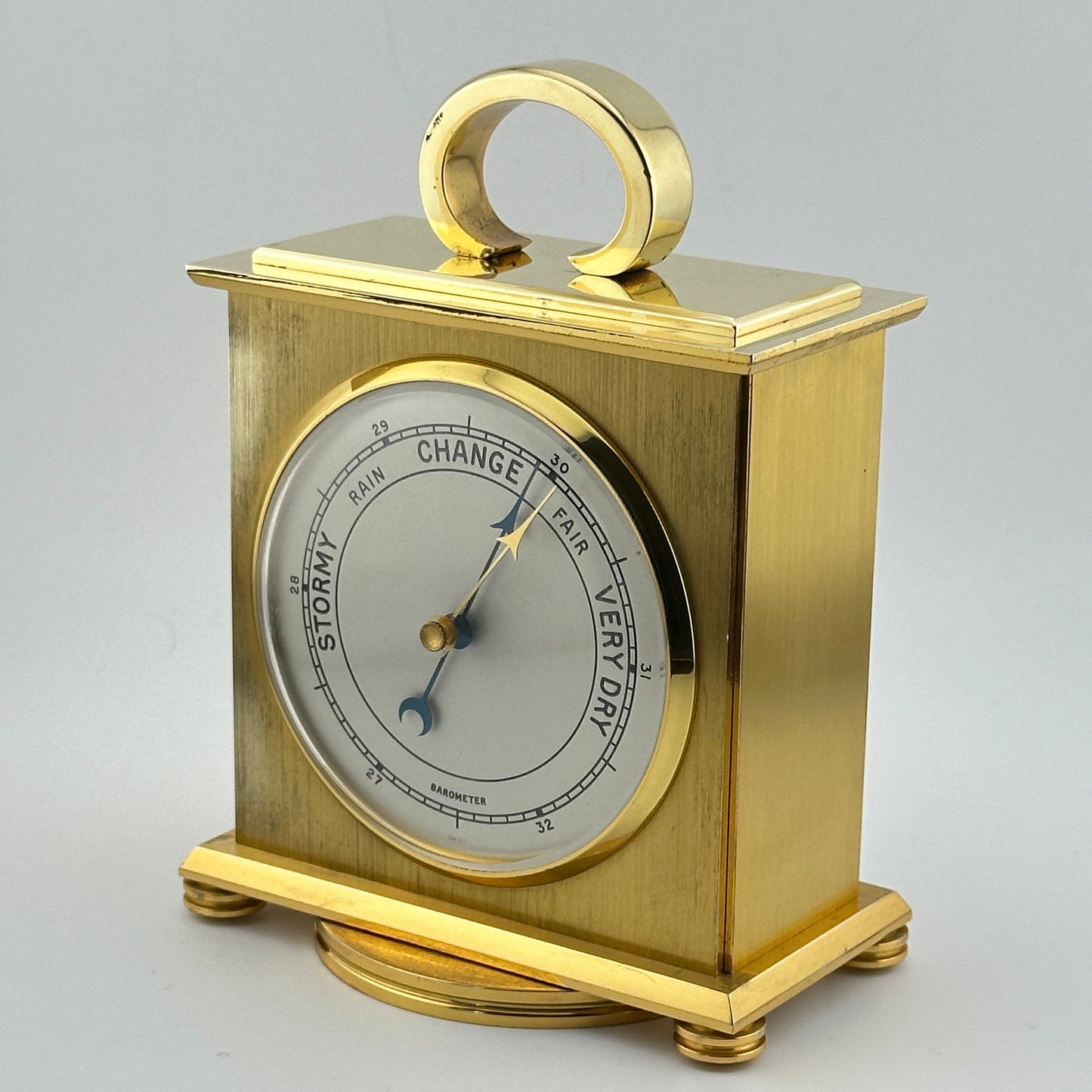 Vintage CONCORD Swiss 8-day Wind up Clock & Barometer