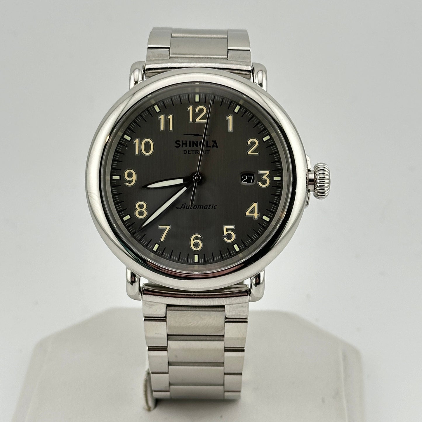 Shinola Runwell Automatic Charcoal Dial 45mm Men's Watch