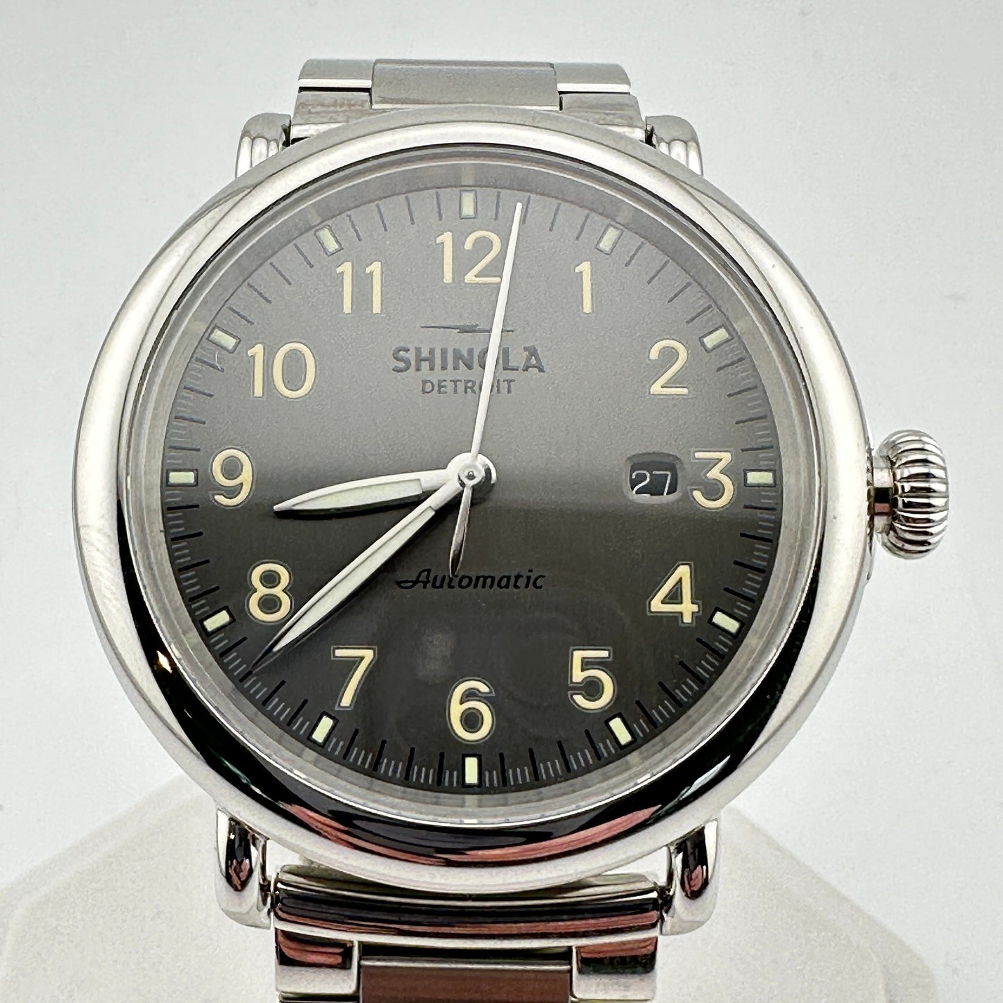 Shinola Runwell Automatic Charcoal Dial 45mm Men's Watch