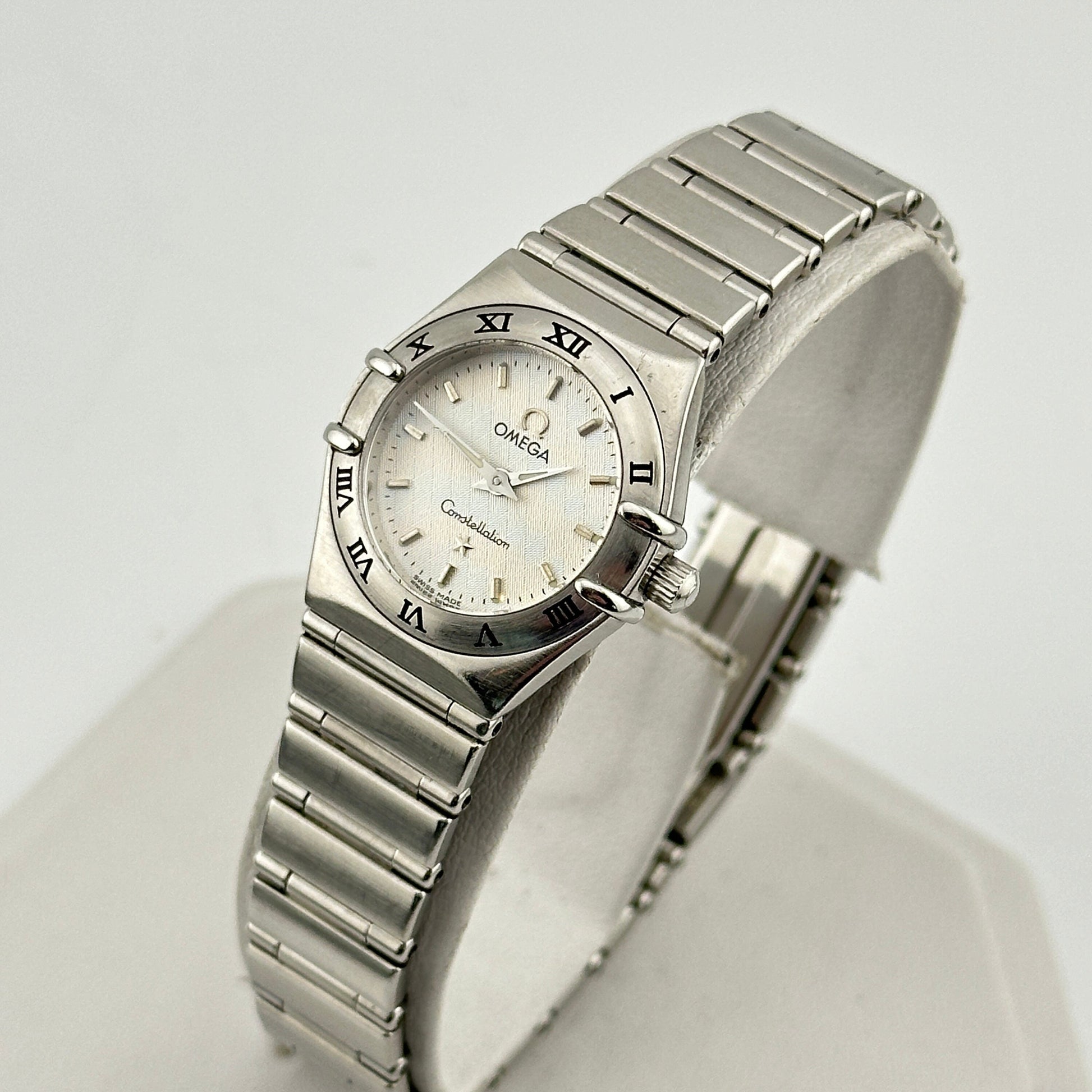 Omega Constellation 22mm Stainless Steel & 18K Gold Ladies Cocktail Watch