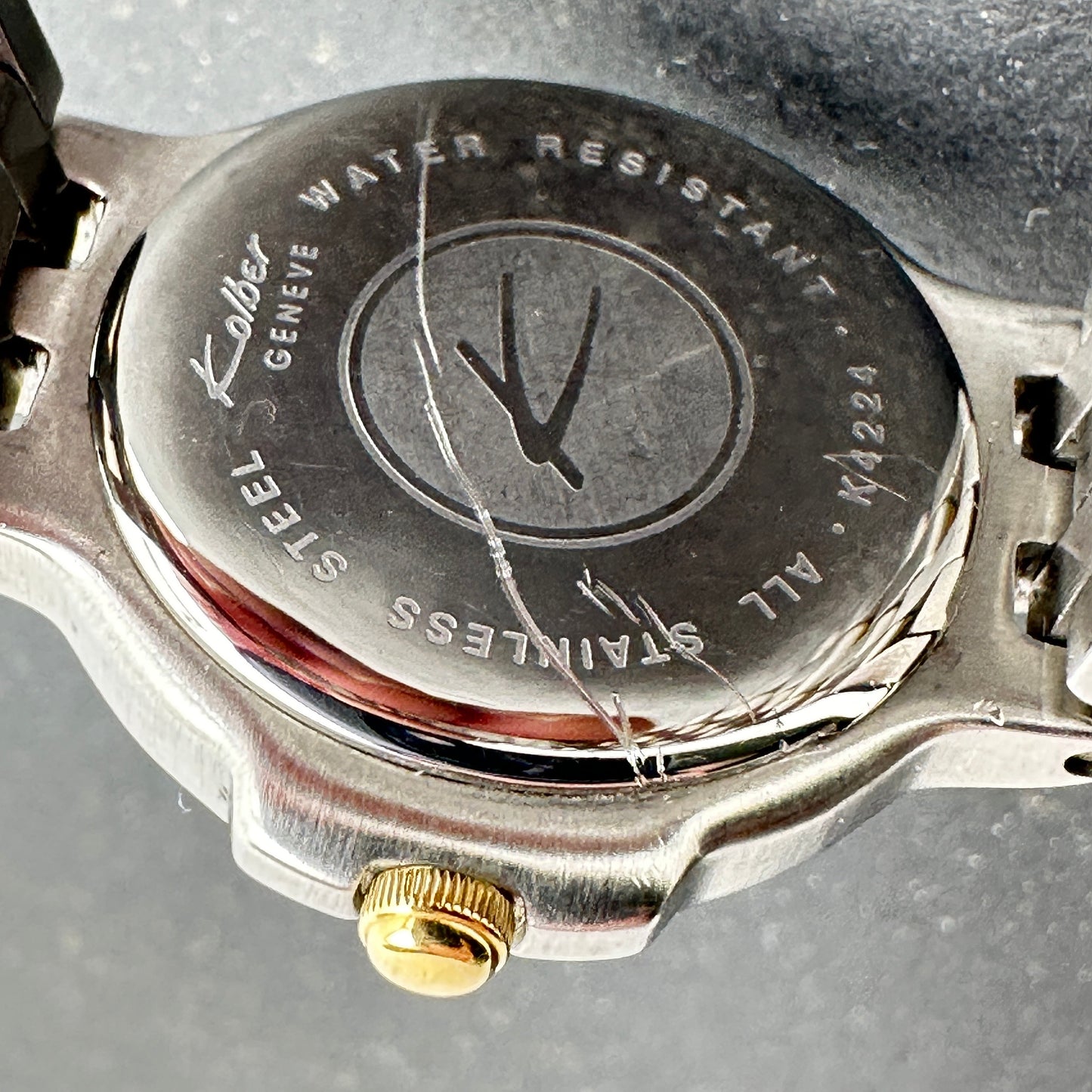 Kolber Geneve Swiss Gold Plated Women’s 27mm Wrist Watch