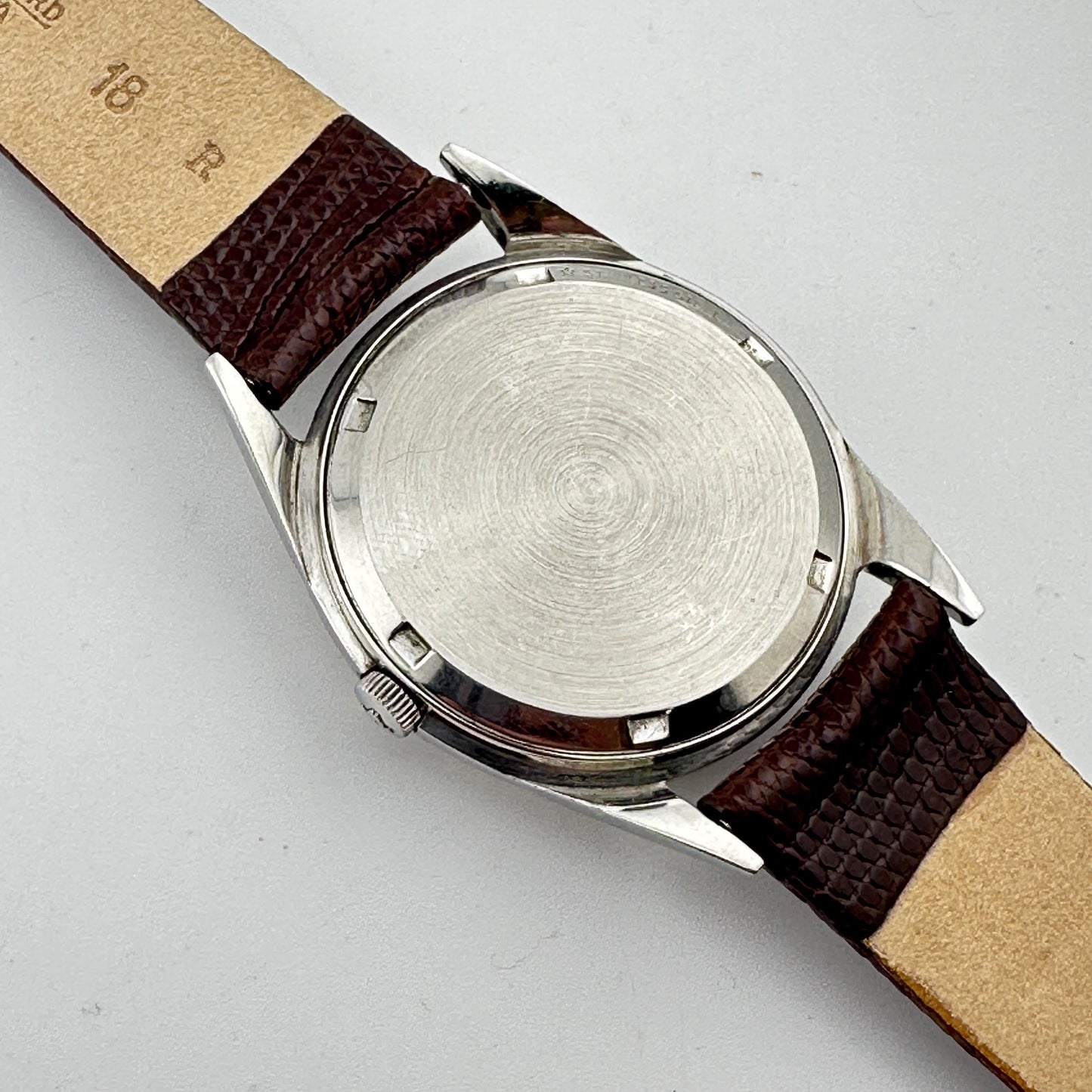 Wittnauer Stainless Steel Swiss 33mm Mens Watch - 17 Jewel Movement