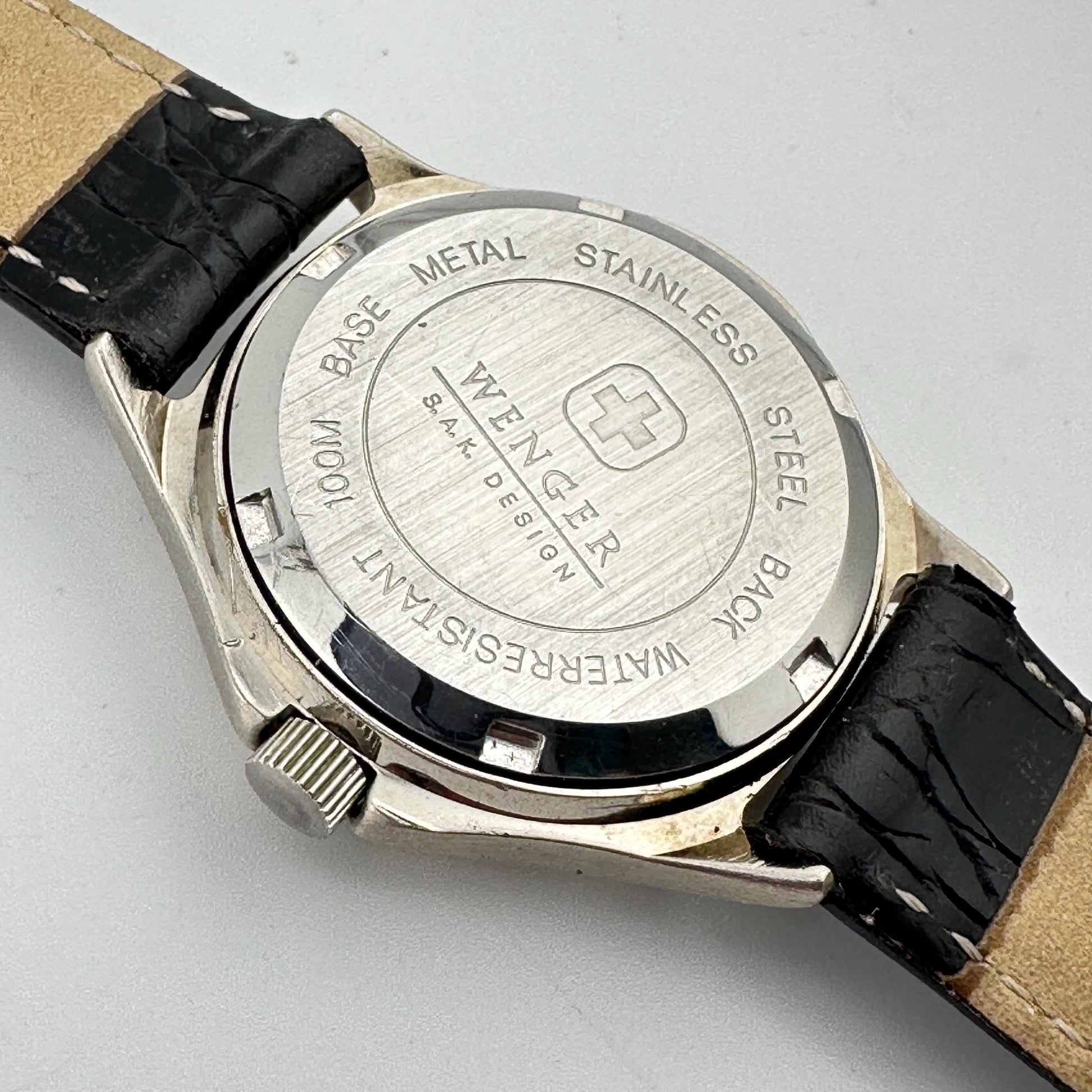 Wenger SAK Design White Dial Swiss Military 31mm Ladies Watch