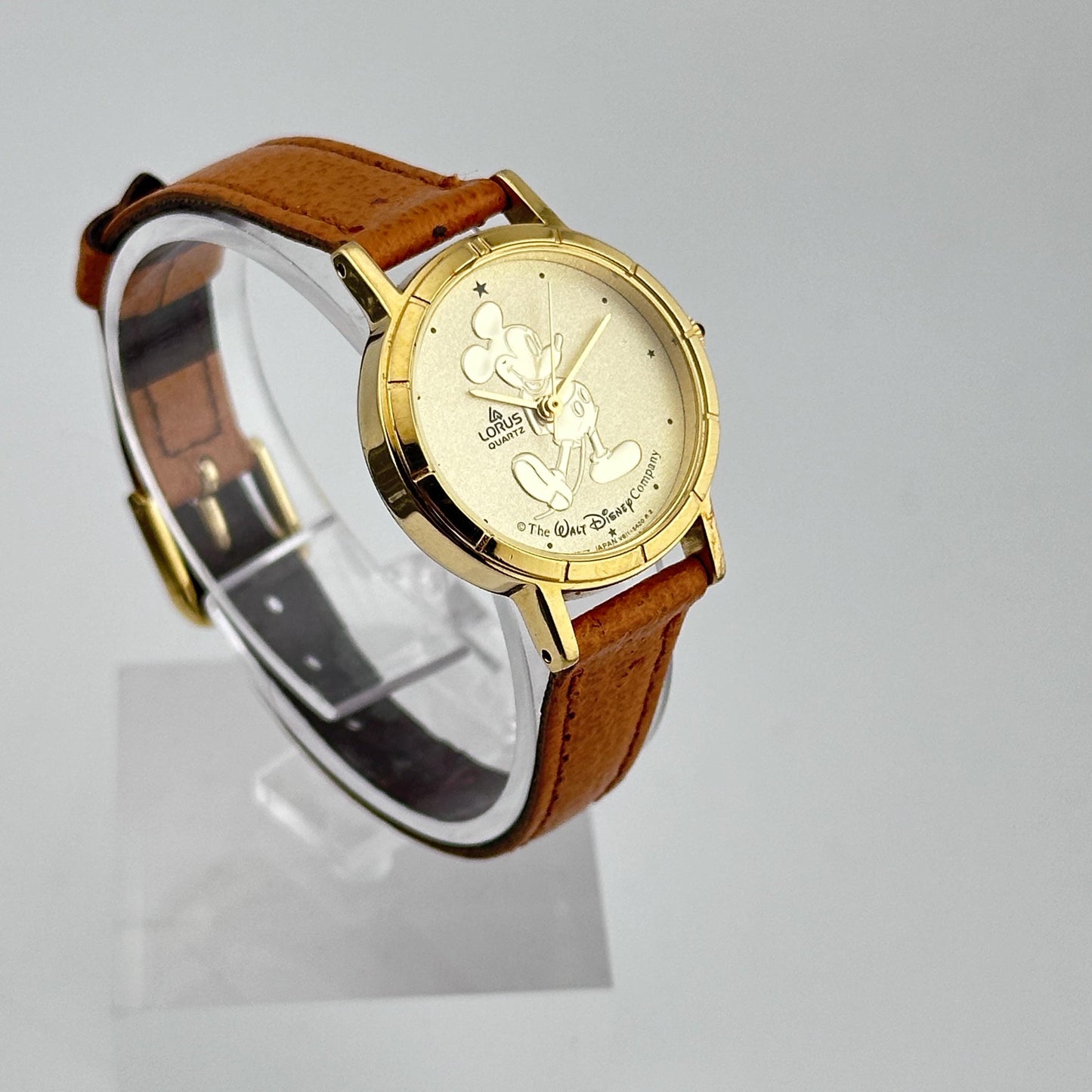 Lorus Gold Mickey Mouse 26mm Ladies Watch