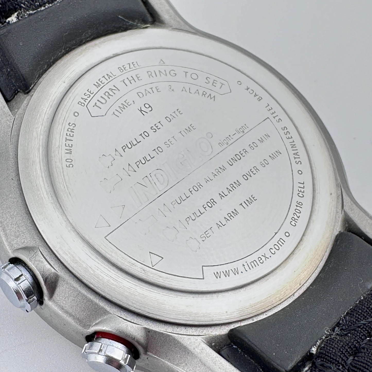 Timex ReefGear 39mm Mens Easy Set Alarm Wristwatch