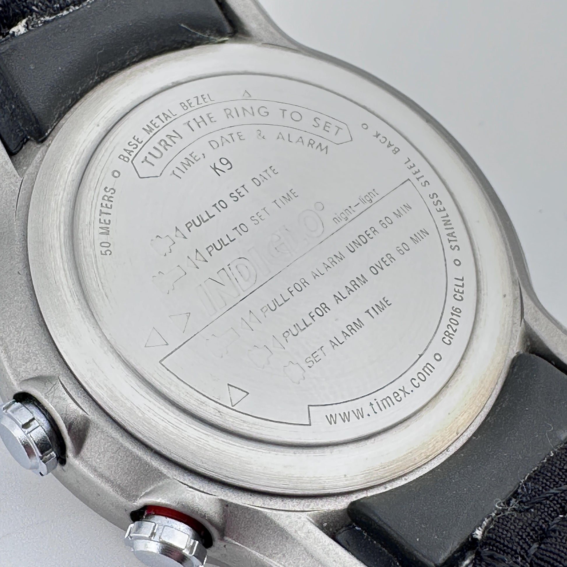 Timex ReefGear 39mm Mens Easy Set Alarm Wristwatch