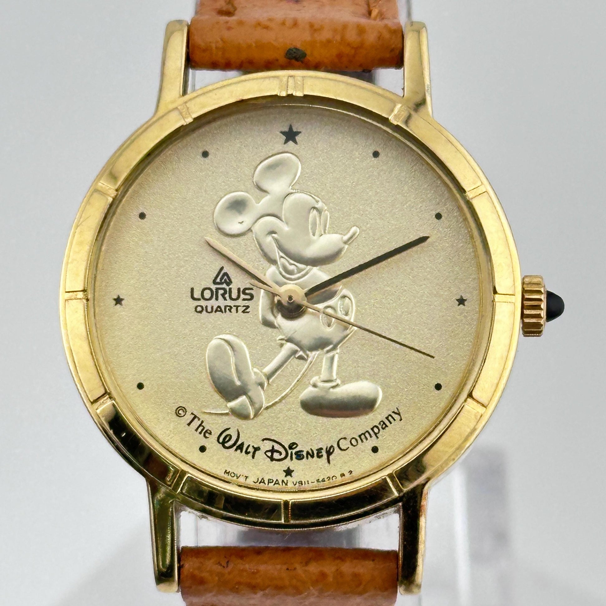 Lorus Gold Mickey Mouse 26mm Ladies Watch