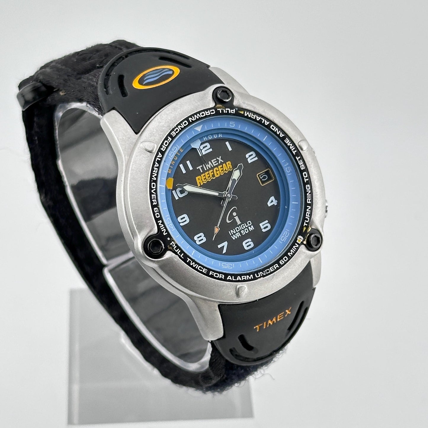 Timex ReefGear 39mm Mens Easy Set Alarm Wristwatch