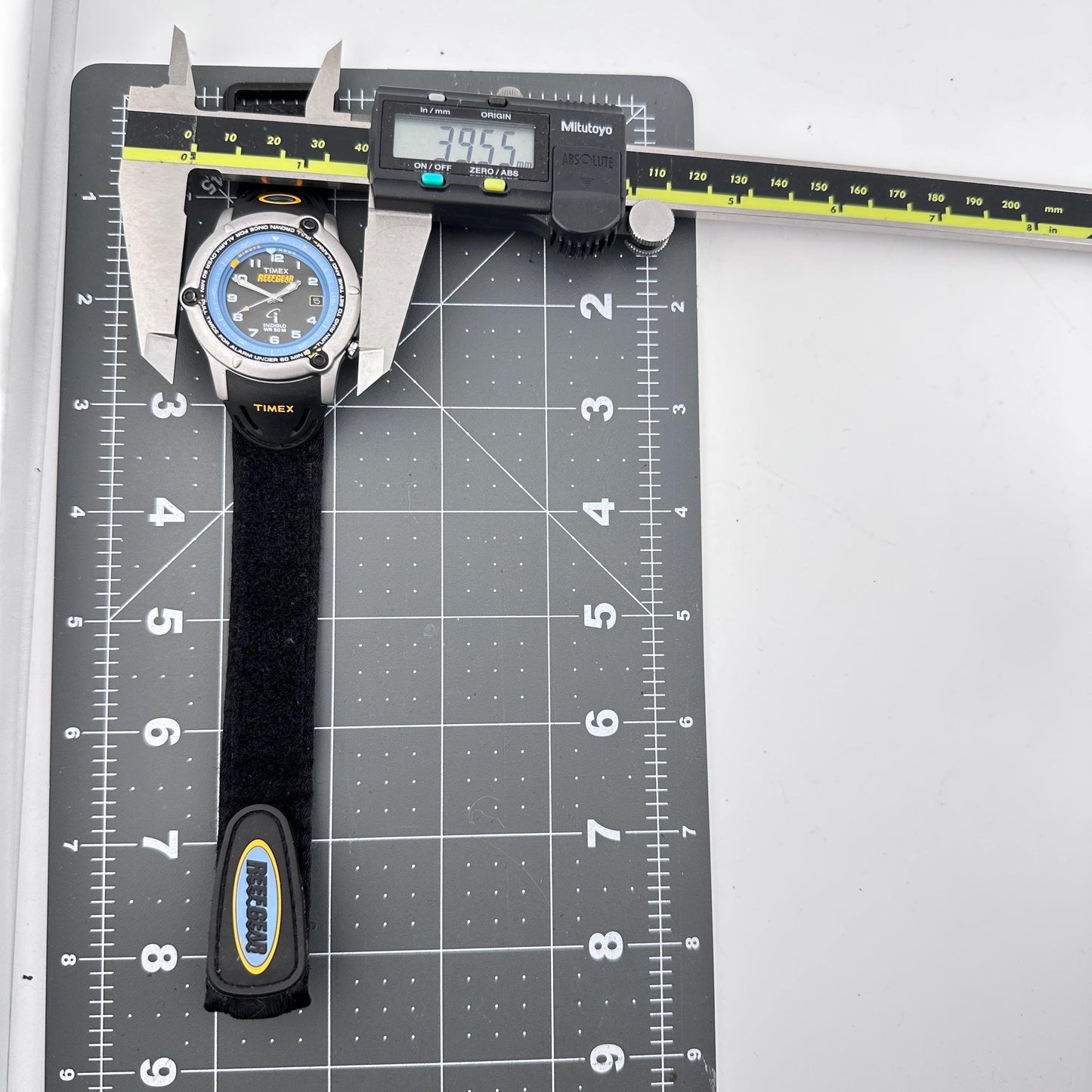 Timex ReefGear 39mm Mens Easy Set Alarm Wristwatch