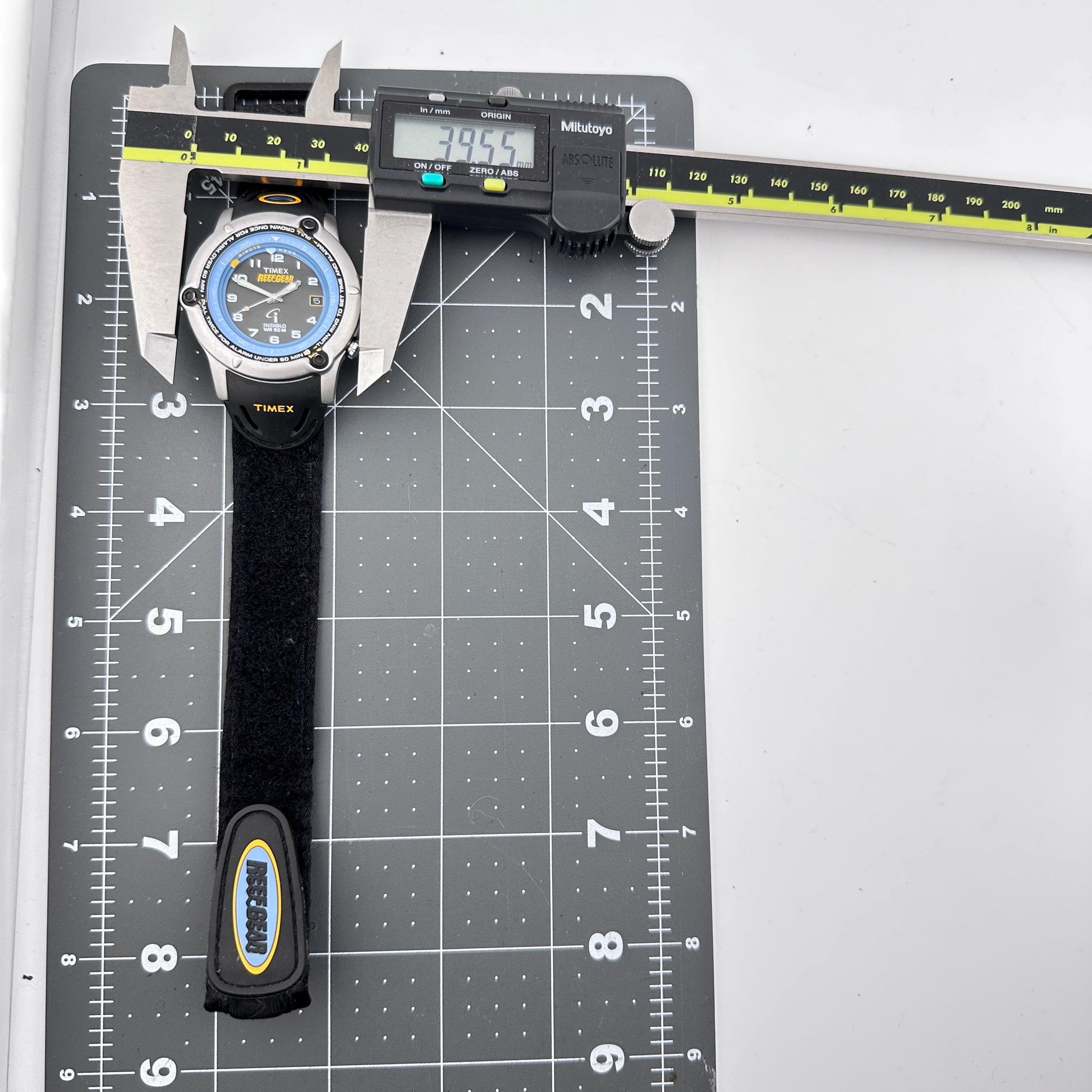 Timex ReefGear 39mm Mens Easy Set Alarm Wristwatch