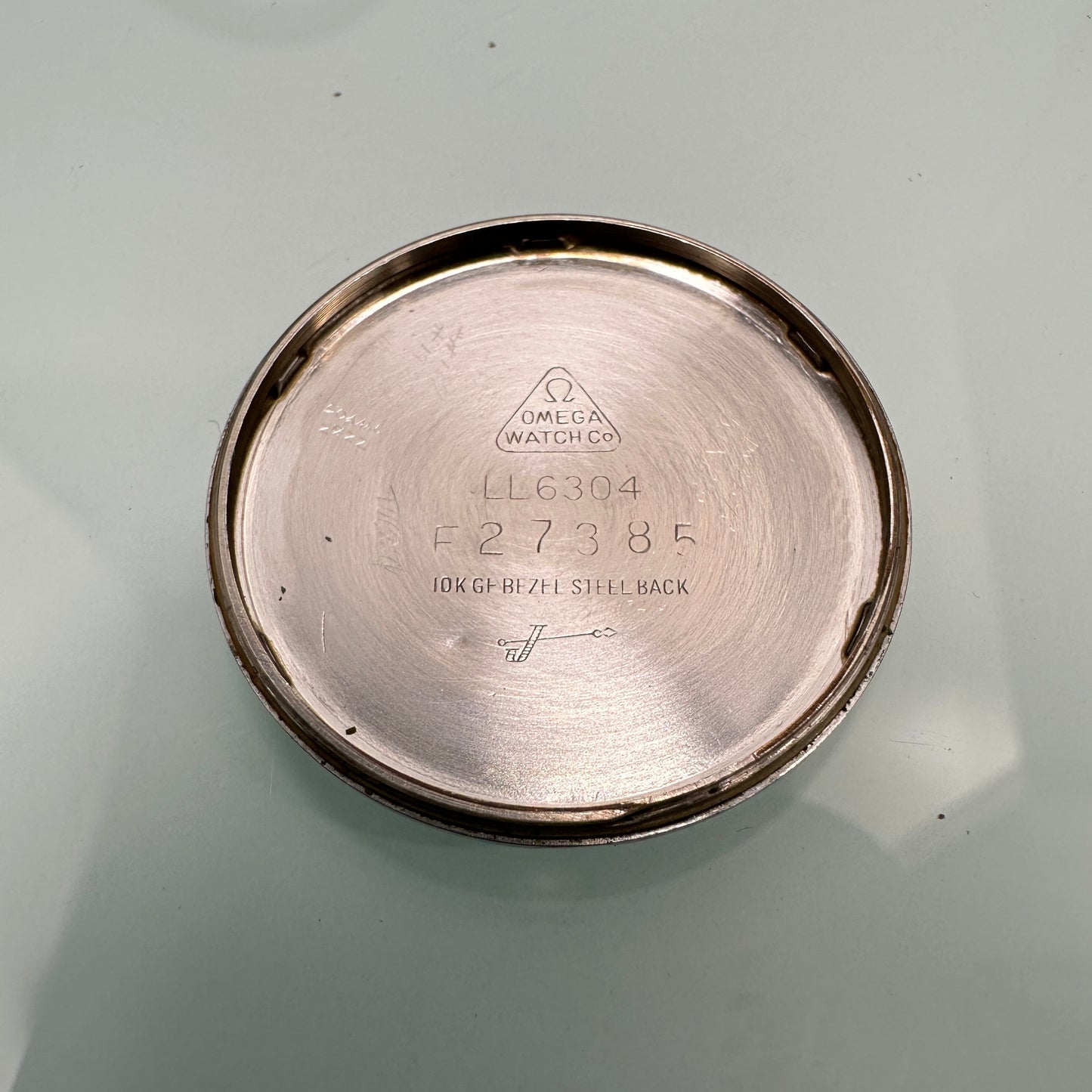 Gold Omega Seamaster 17 Jewel Automatic Mens Wristwatch c. 1960