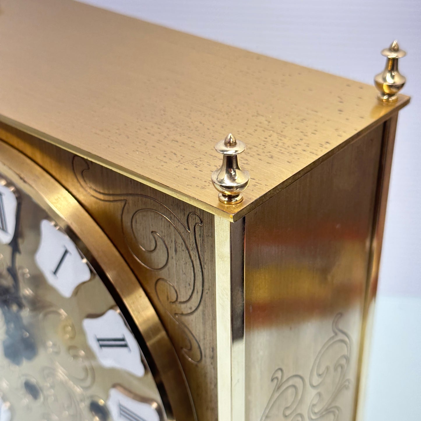 Howard Miller Full 4/4 Westminster Chiming Mantle Carriage Clock