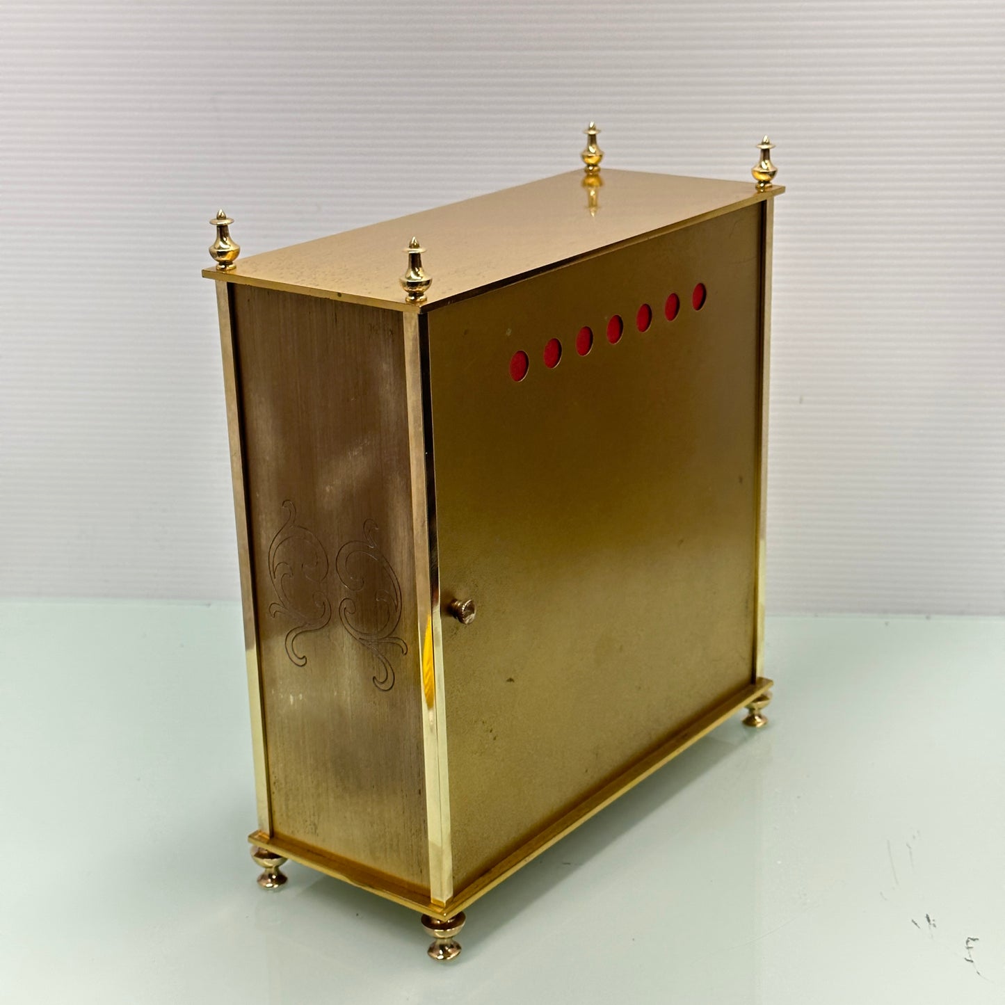 Howard Miller Full 4/4 Westminster Chiming Mantle Carriage Clock