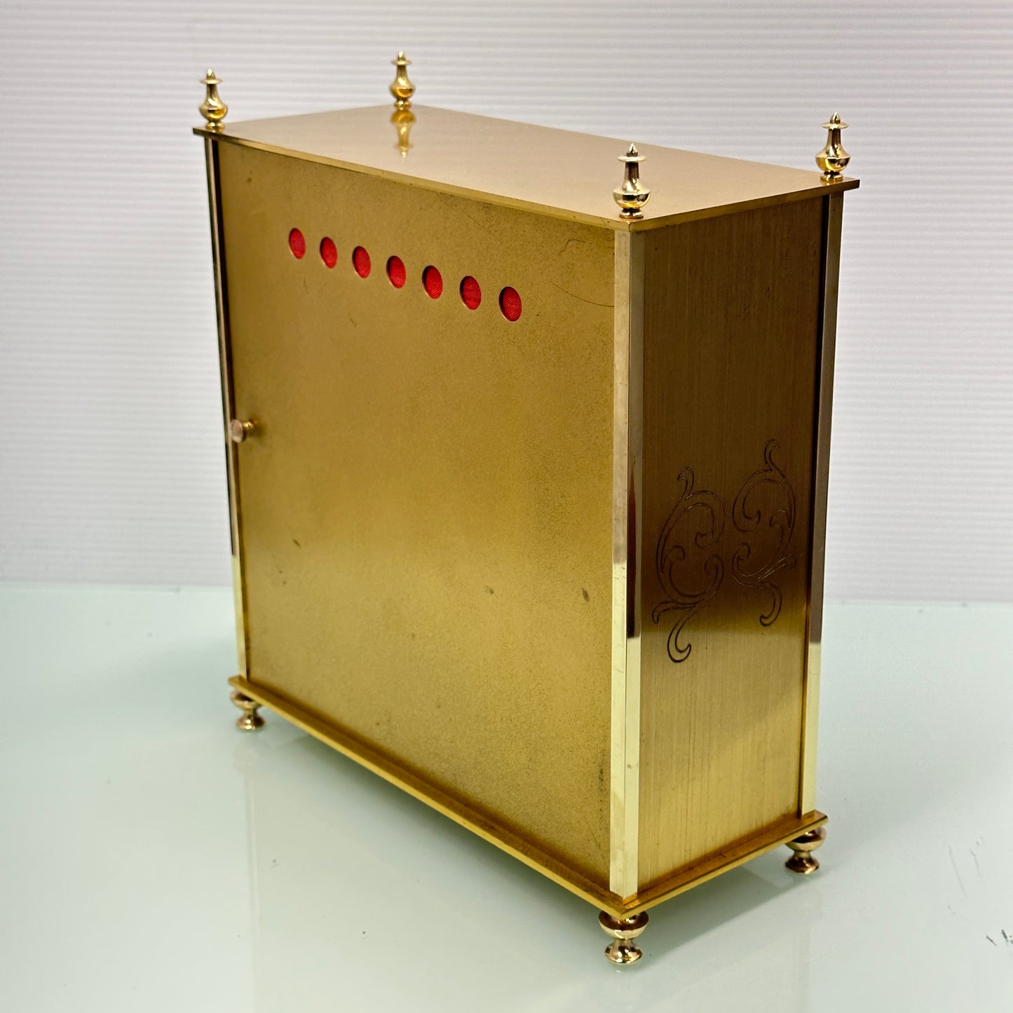 Howard Miller Full 4/4 Westminster Chiming Mantle Carriage Clock