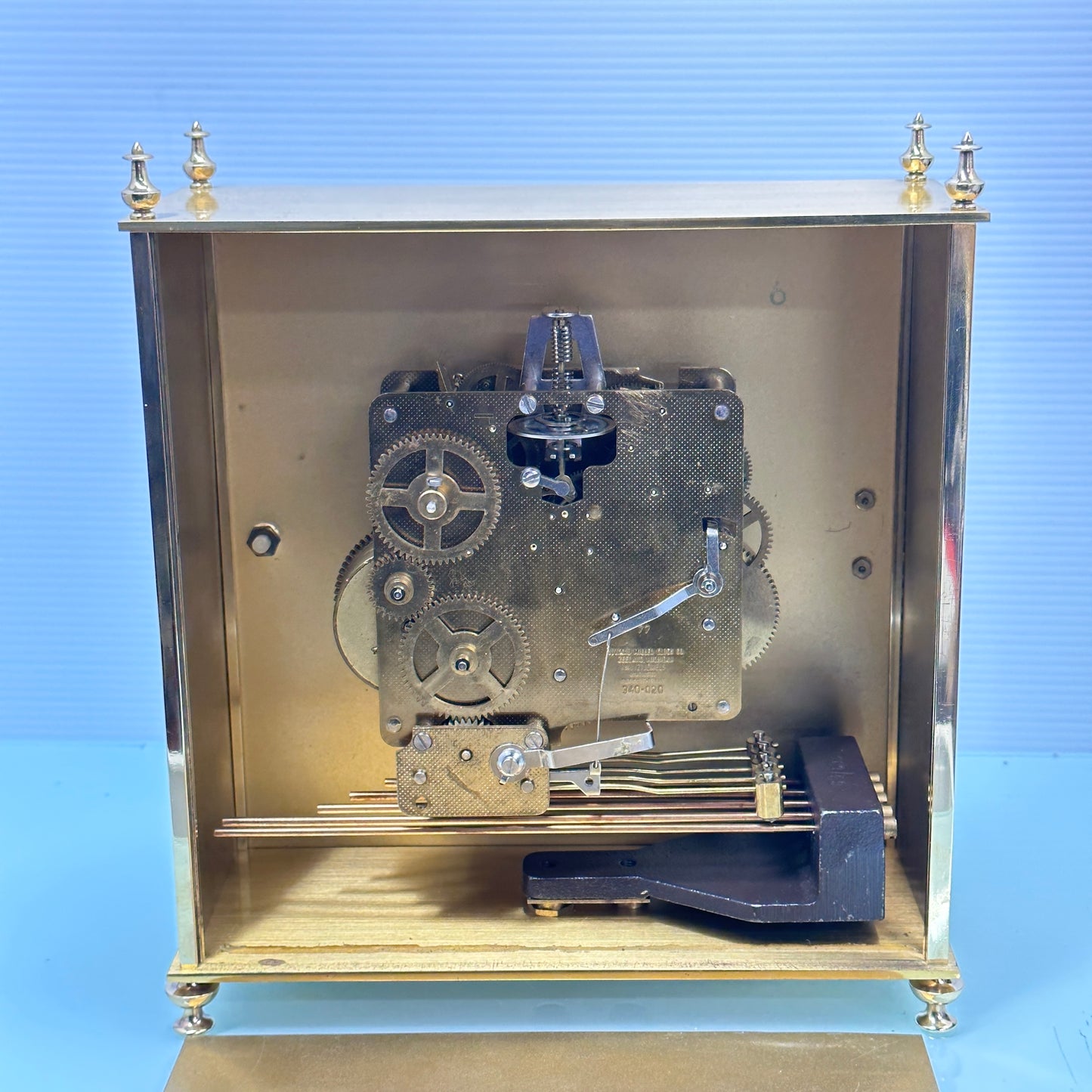 Howard Miller Full 4/4 Westminster Chiming Mantle Carriage Clock