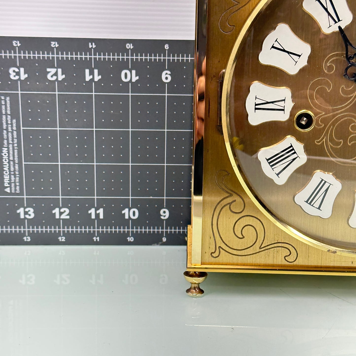 Howard Miller Full 4/4 Westminster Chiming Mantle Carriage Clock