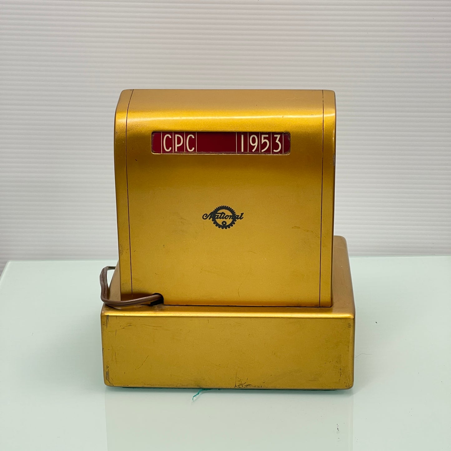 1953 National Cash Register Company Clock